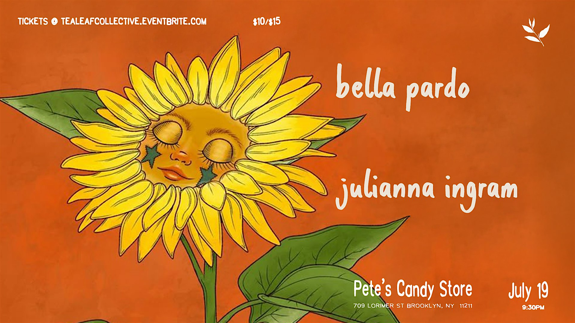 Bella Pardo / Julianna Ingram at Pete’s Candy Store – Brooklyn, NY