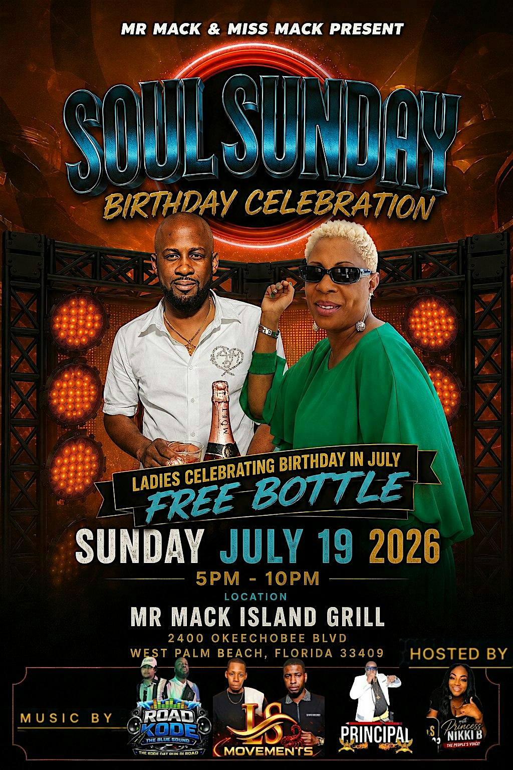 Soul Sunday at 2400 Okeechobee Blvd – West Palm Beach, FL