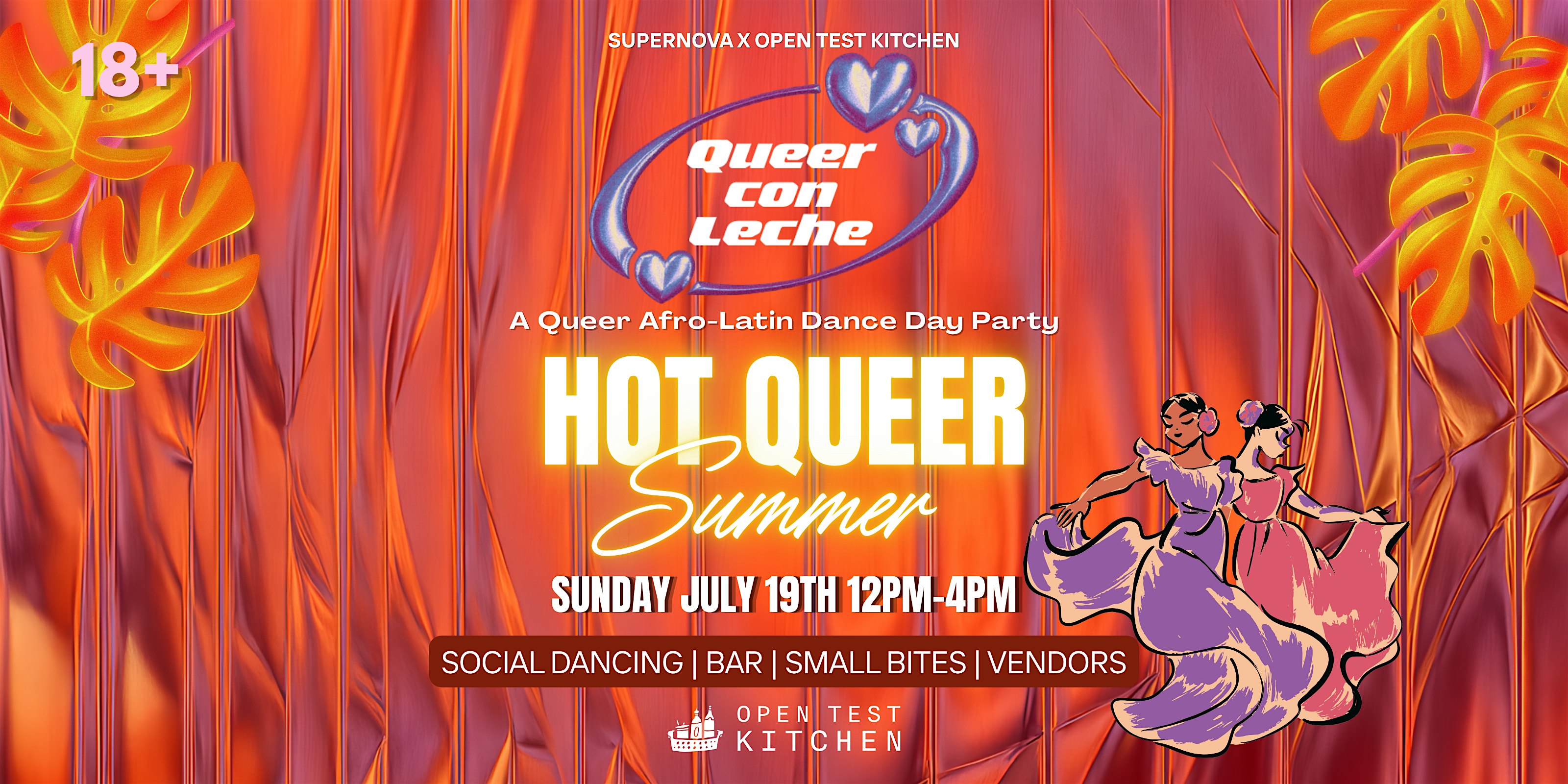 Queer Con Leche: Hot Queer Summer at Open Test Kitchen (OTK) – Oakland, CA