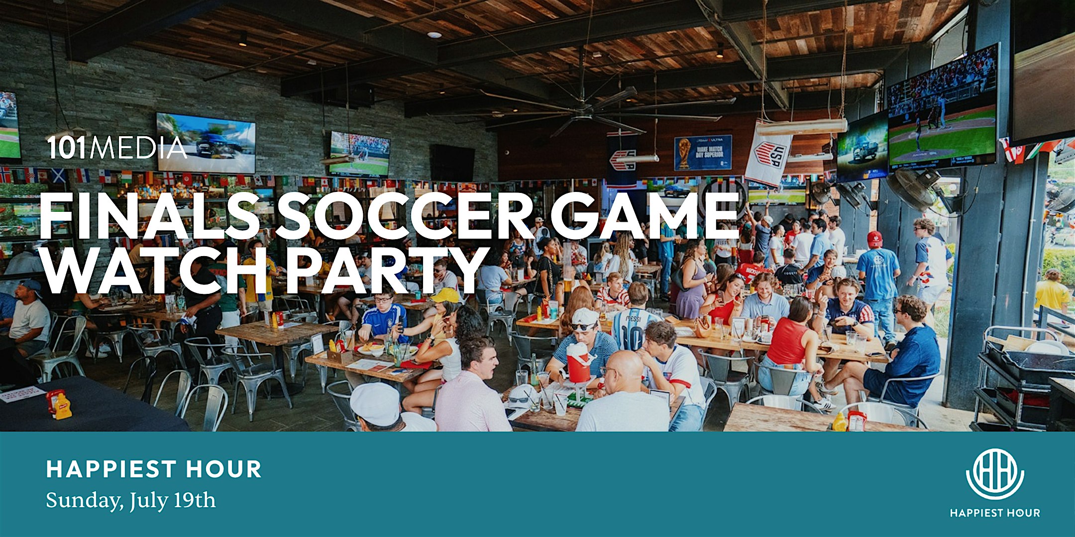 Finals Soccer Game Watch Party at Happiest Hour at Happiest Hour – Dallas, TX