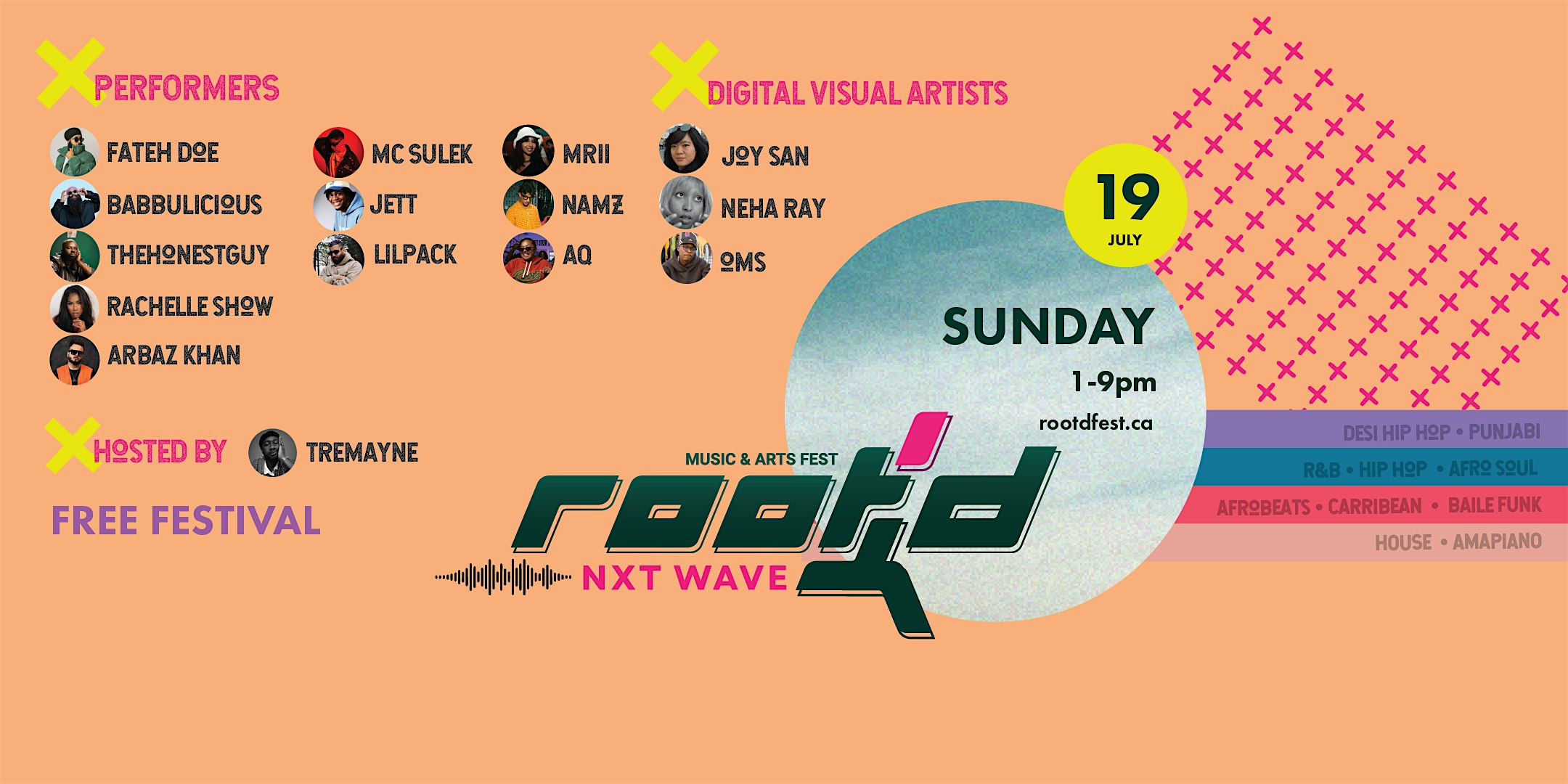 root’d Music & Arts Fest 2026 at Gage Park – Brampton, Canada