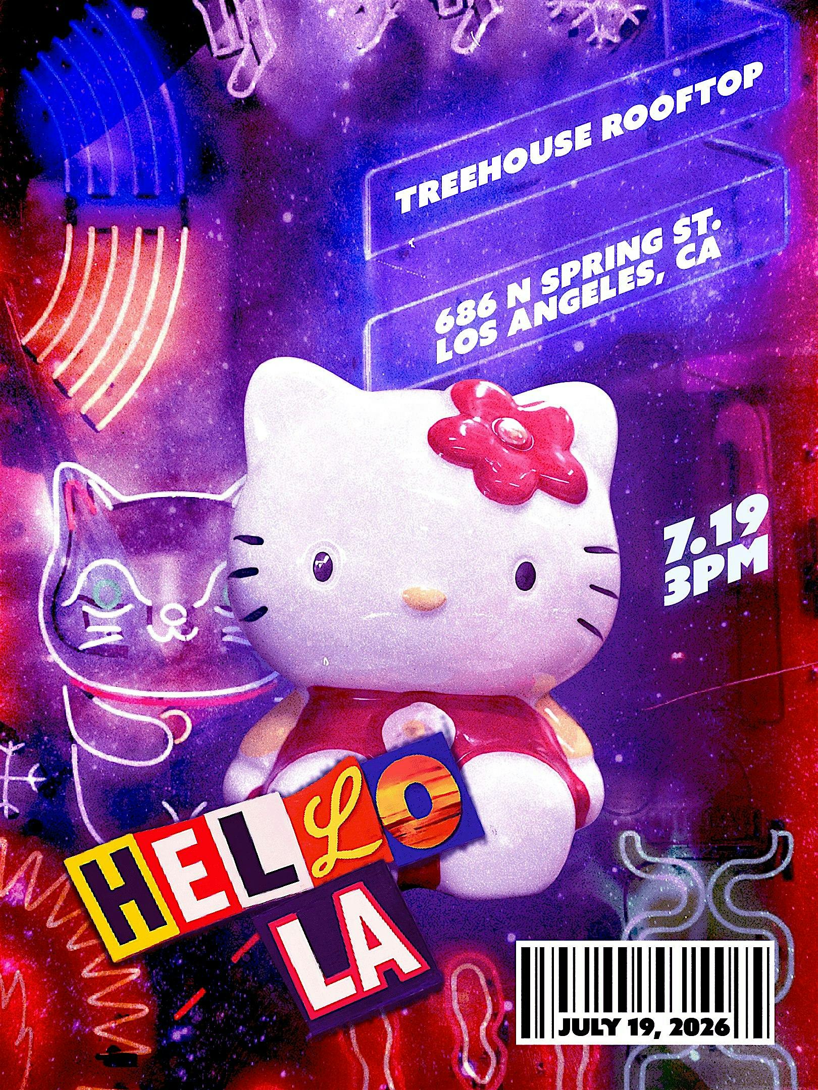 HELLO CITY RAVE … LA EDITION* at Treehouse Rooftop – Los Angeles, CA