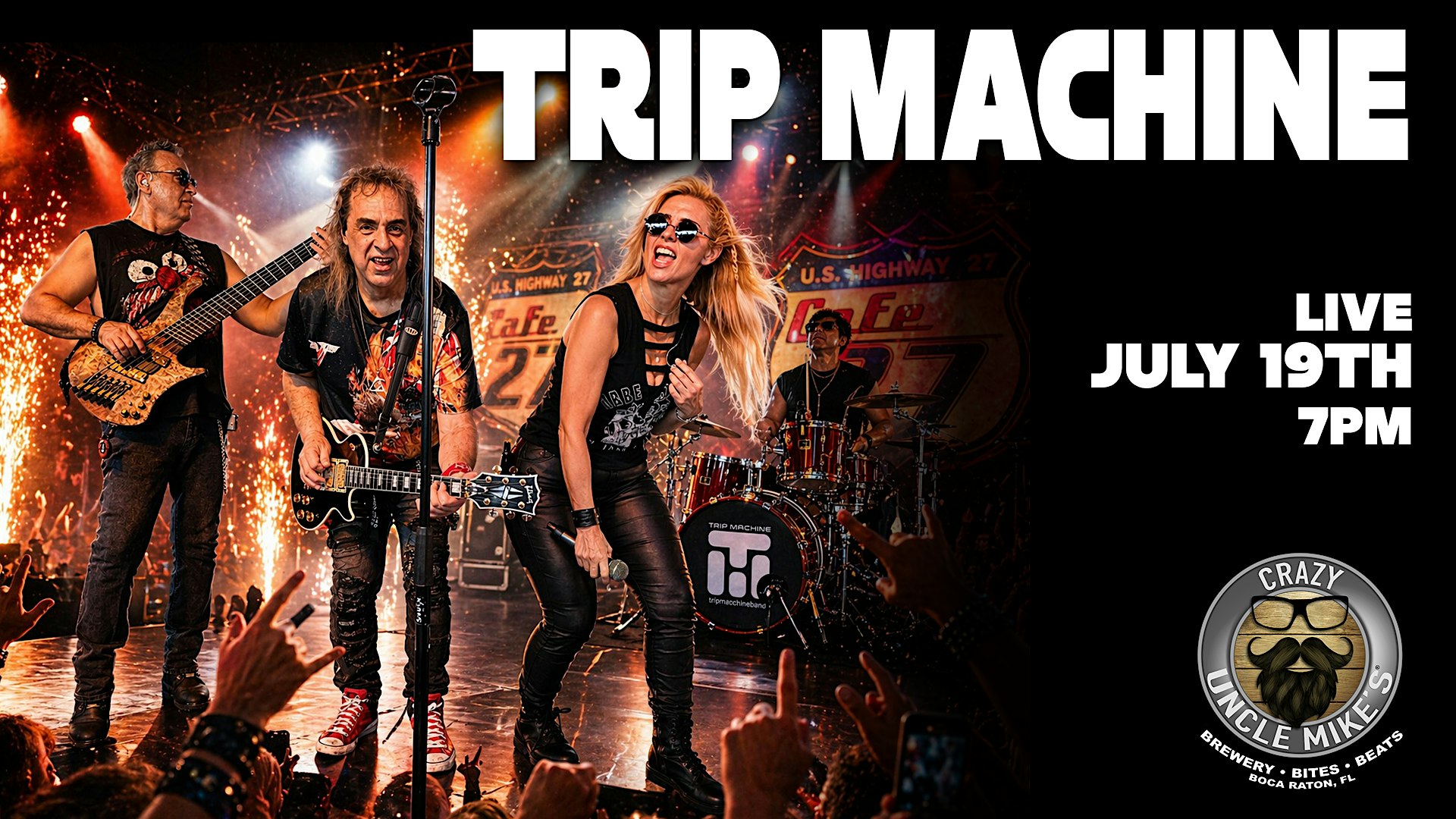 Trip Machine at Crazy Uncle Mikes – Boca Raton, FL