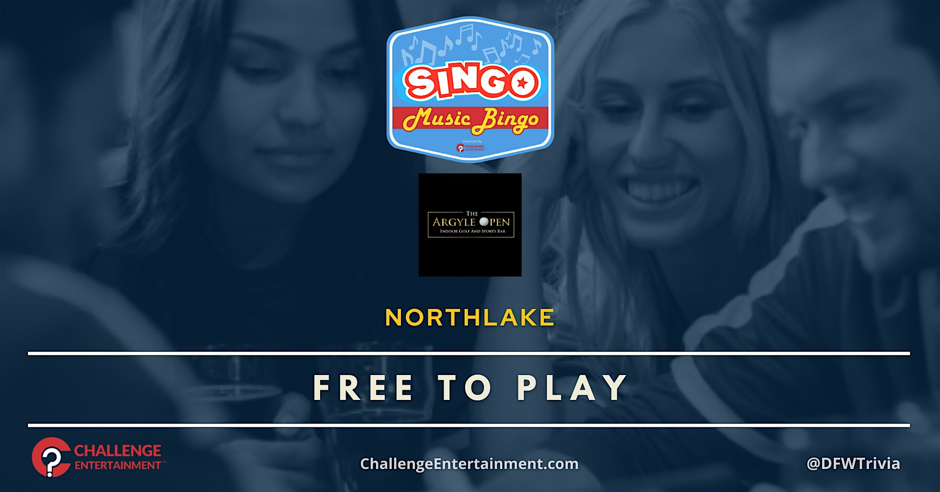 Weekly SINGO Music Bingo Nights at The Argyle Open – Northlake at The Argyle Open – Northlake, TX