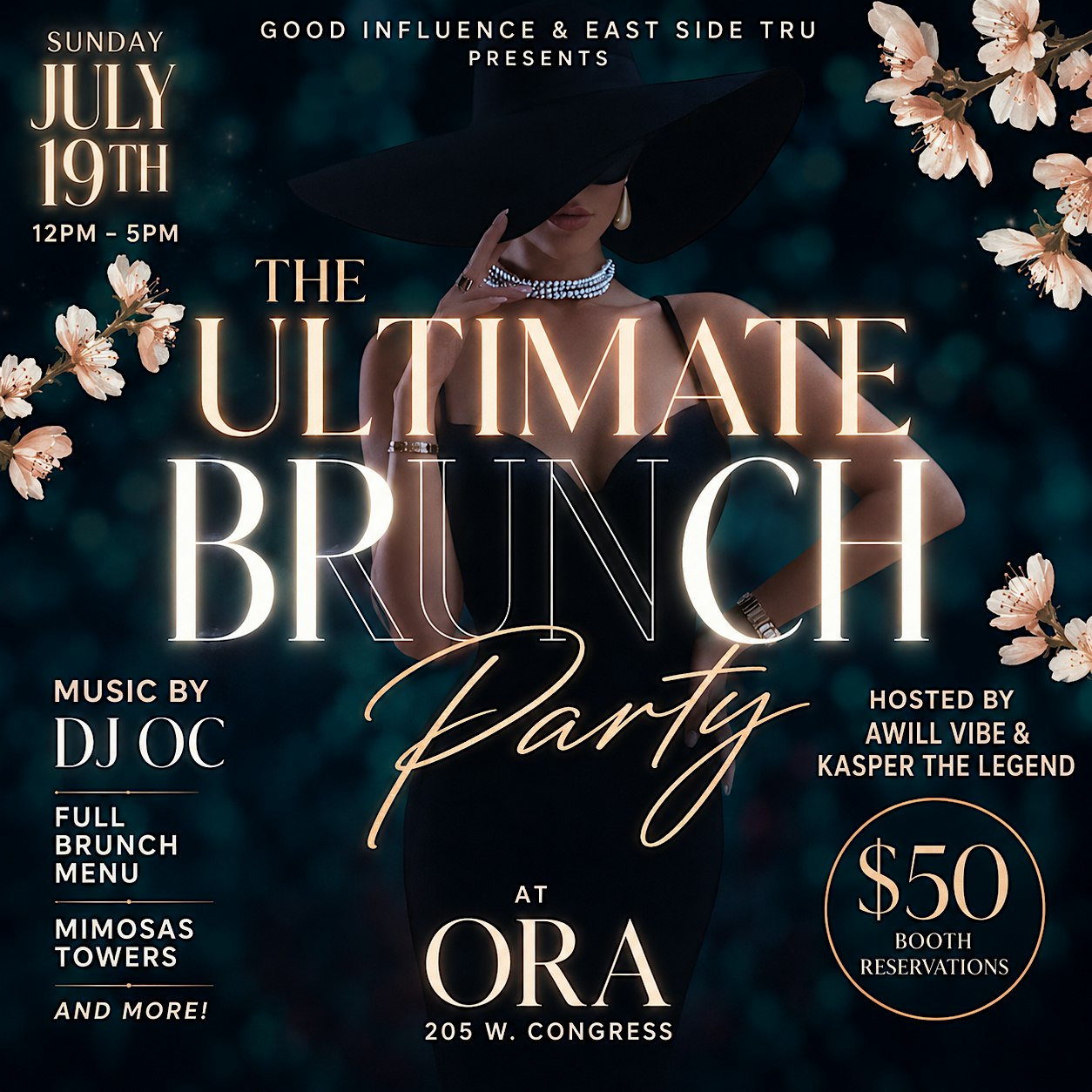 The Ultimate Brunch Party at ORA Detroit – Detroit, MI