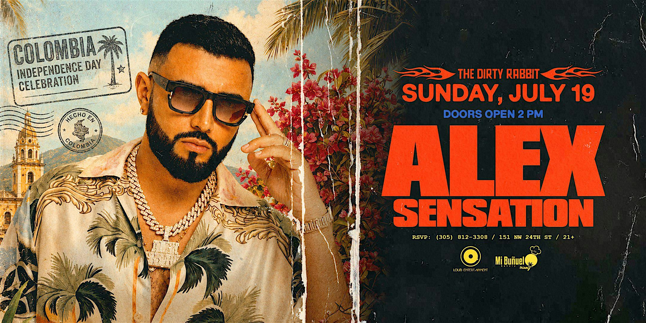 Alex Sensation @The Dirty Rabbit | July 19 at The Dirty Rabbit Wynwood – Miami, FL
