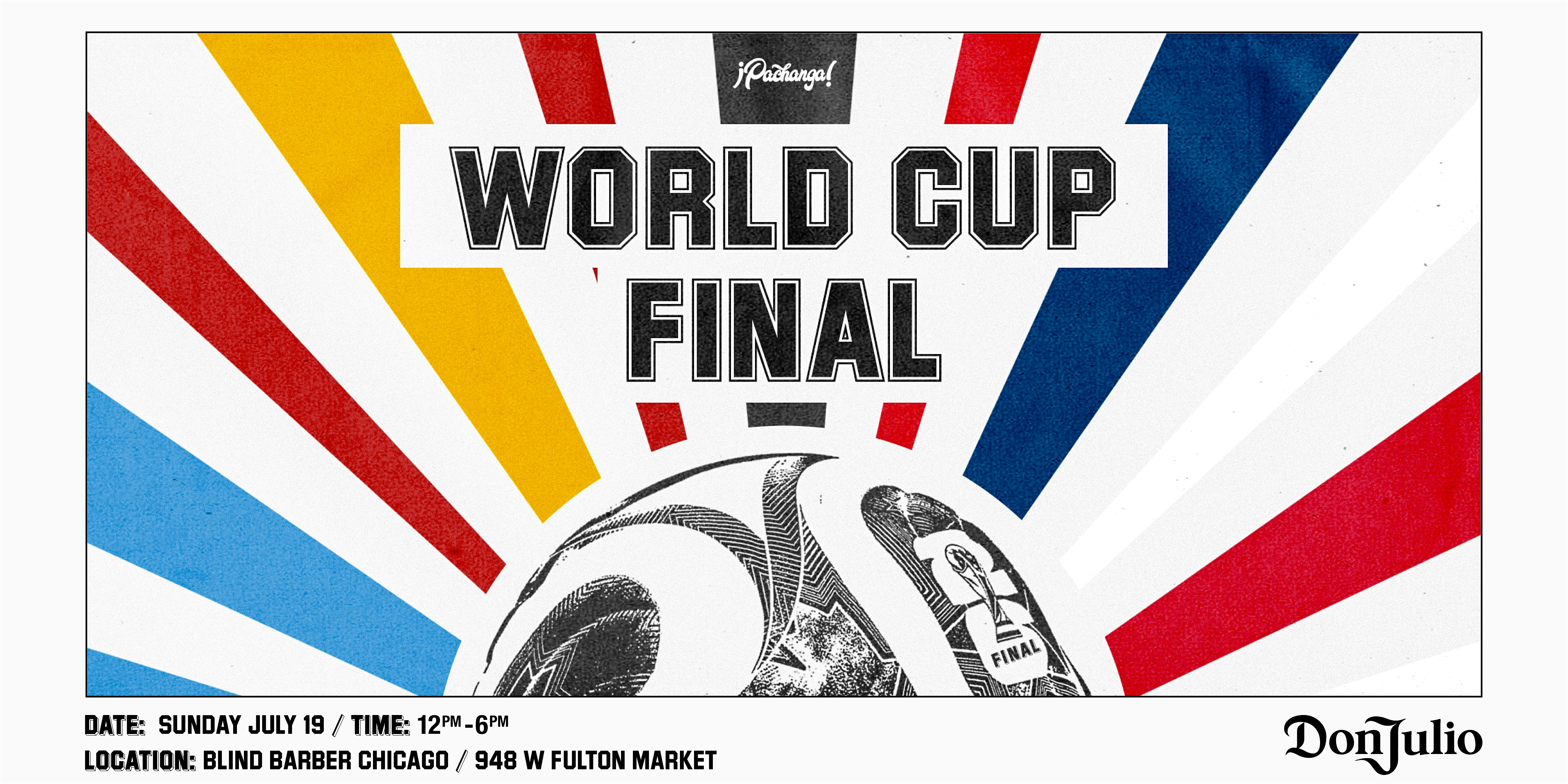 World Cup Final at Blind Barber at Blind Barber – Chicago, IL