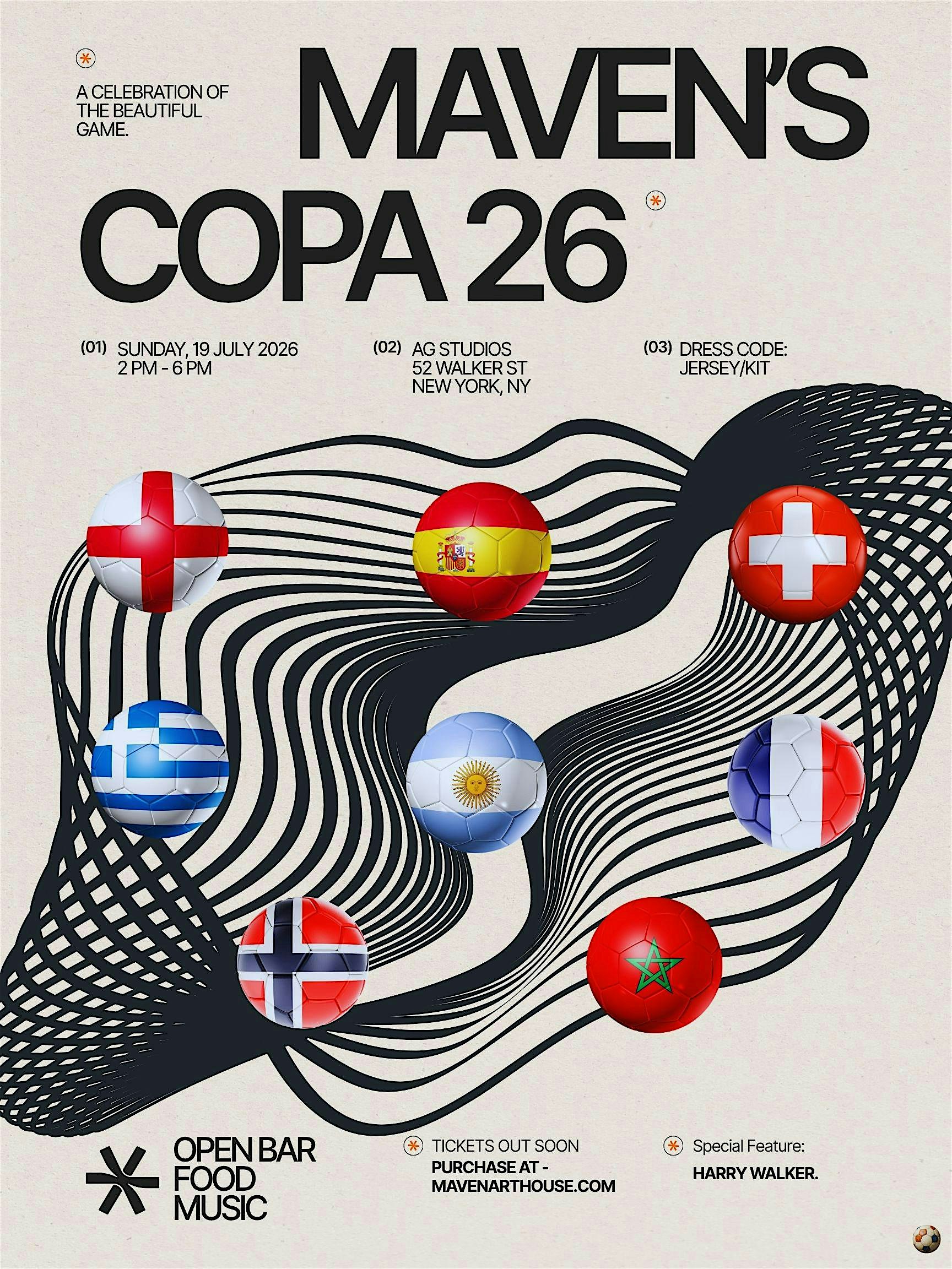 MAVEN’s COPA 26 at 52 Walker St – New York, NY