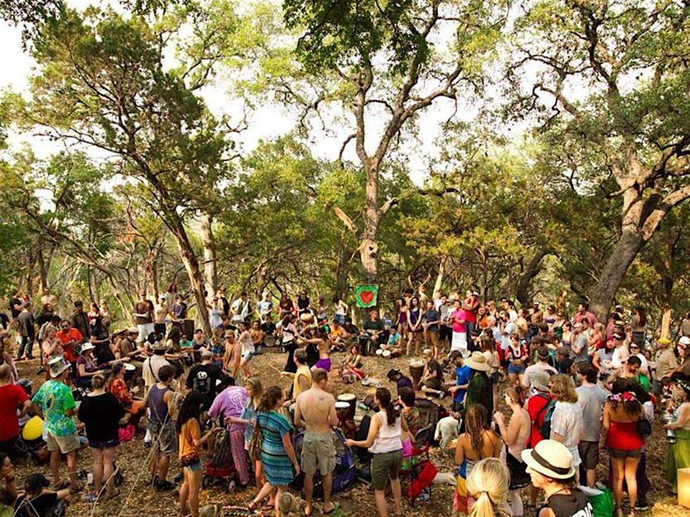 Weekly Drum Circle (Barton Springs) at Barton Springs Municipal Pool – South Entrance – Austin, TX