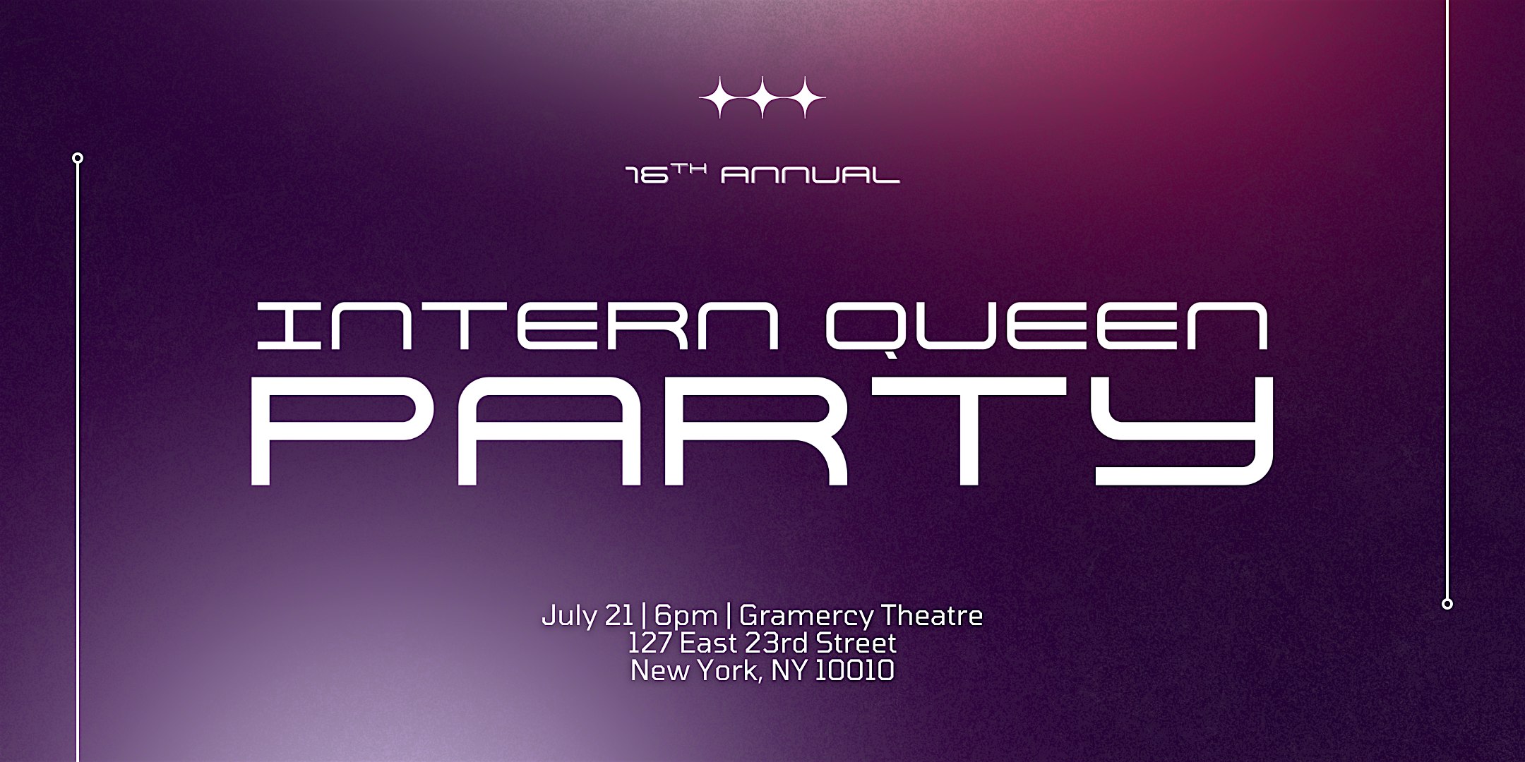 Intern Queen Party 2026 at Gramercy Theatre – New York, NY