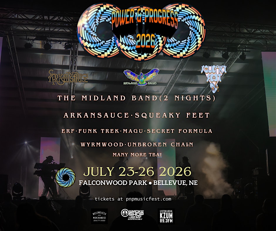 Power & Progress Music Festival 2026 at Falconwood Park – Bellevue, NE