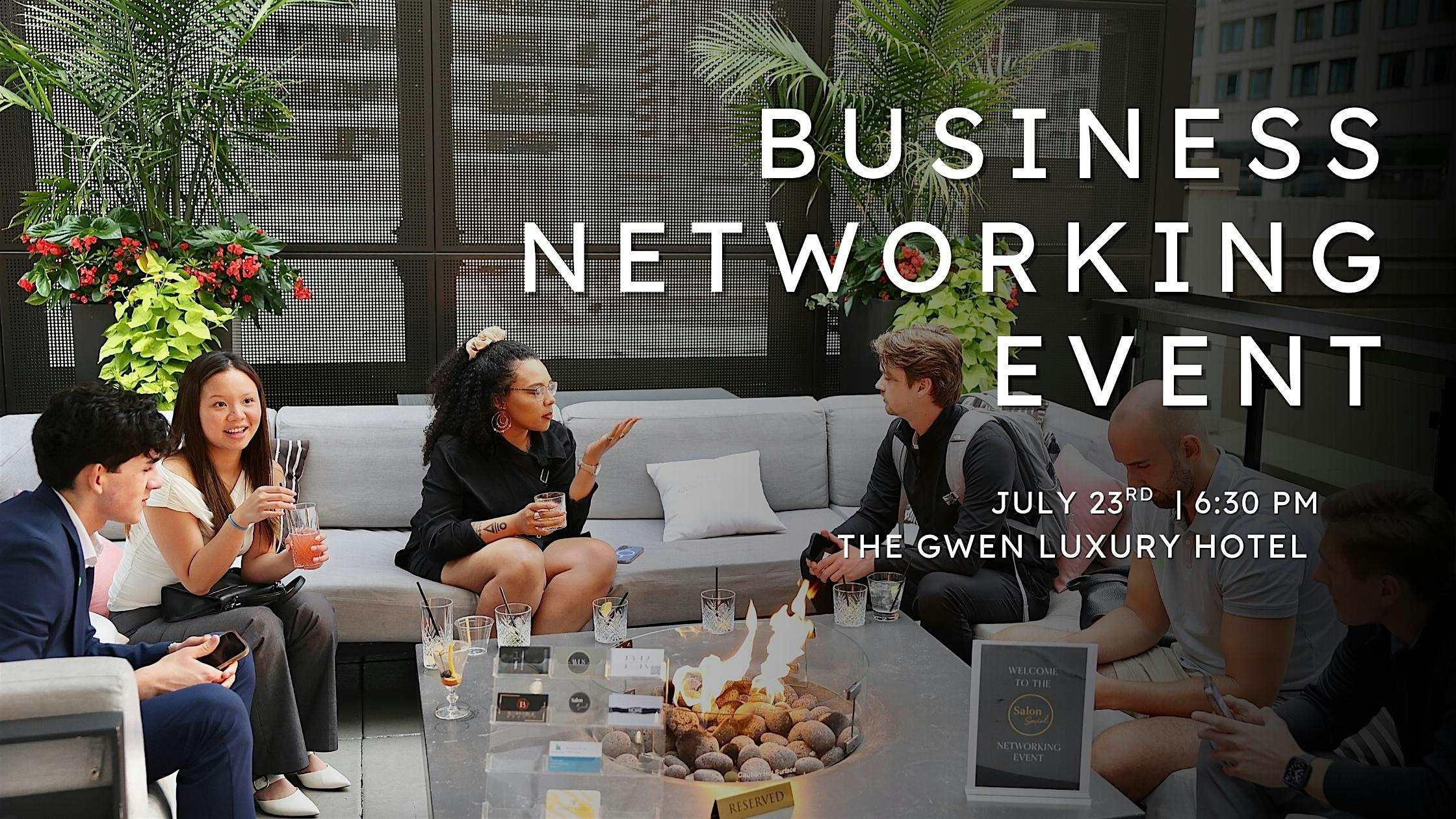 Chicago Business Networking Event @ The Gwen Rooftop at Upstairs at The Gwen – Chicago, IL