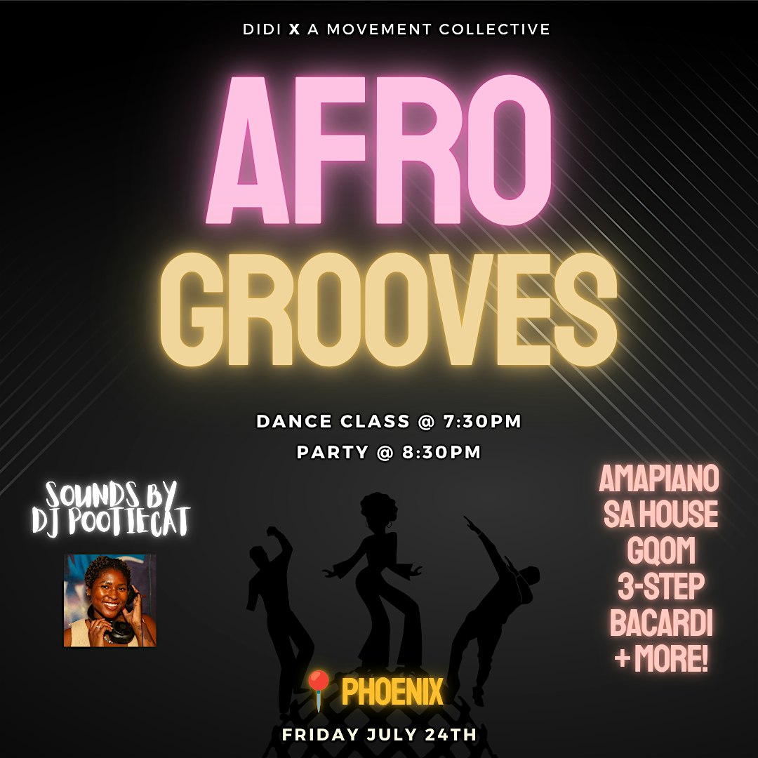 Afro Grooves: Amapiano Party at Spellbound Studios – Phoenix, AZ