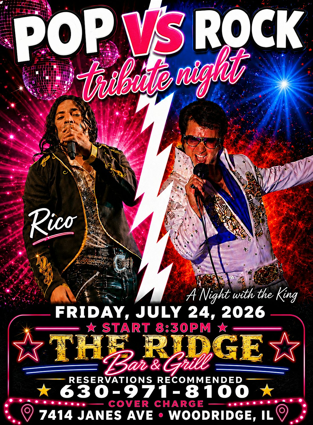 Pop vs Rock at 7414 Janes Ave. – Woodridge, IL