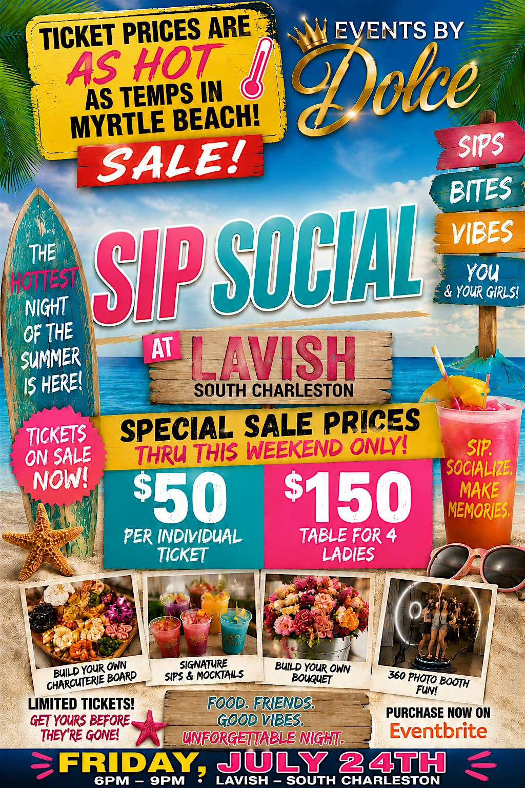 Sip Social by Dolce at LAVISH – South Charleston, WV