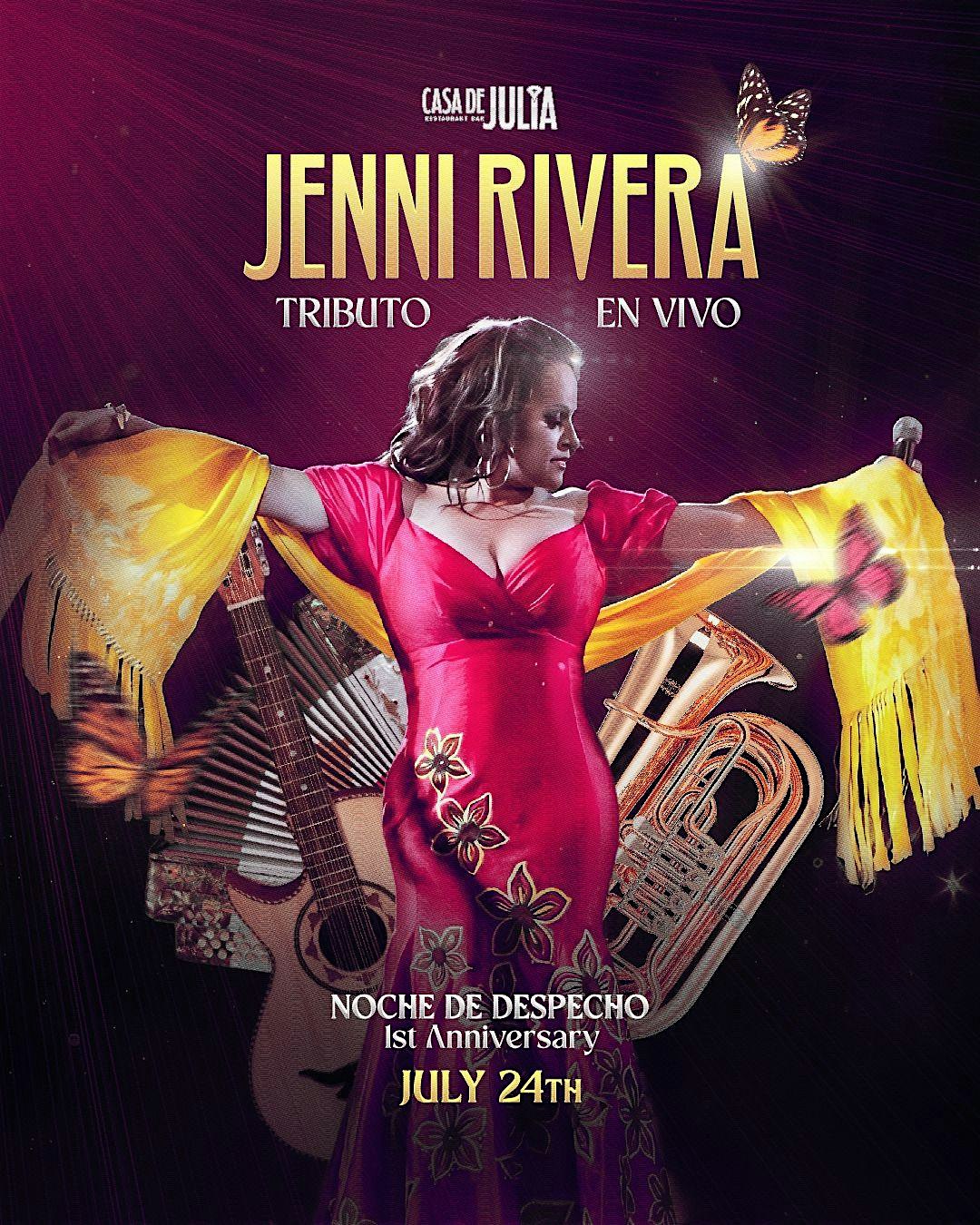 Tributo a Jenny Rivera – Primer aniversario de Noche de despecho at CASA DE JULIA RESTAURANT BAR – Phoenix, AZ