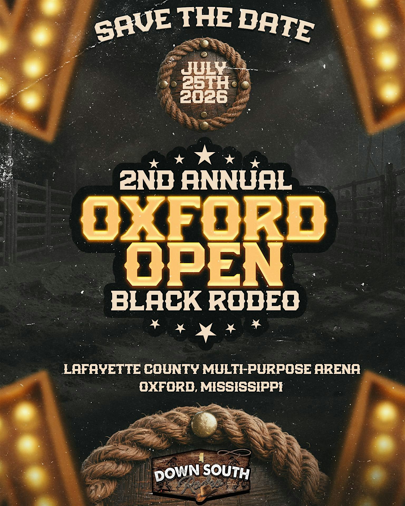 2nd Annual: Oxford Open Black Rodeo at 70 F.D. Buddy E Pkwy – Oxford, MS