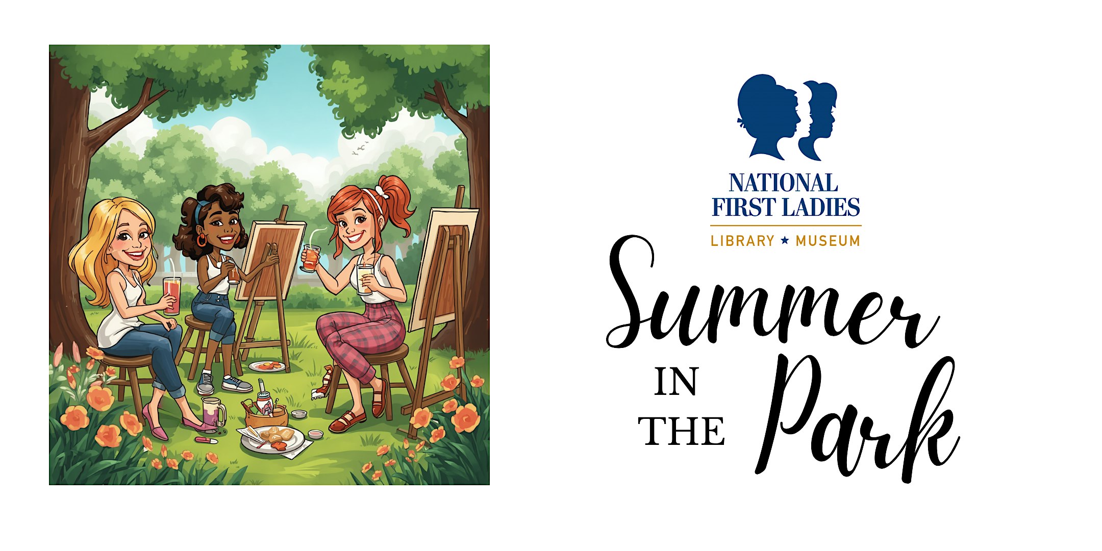 Brushes and Bubbly – Sip, Paint, and Create! at First Ladies National Historic Site – Canton, OH