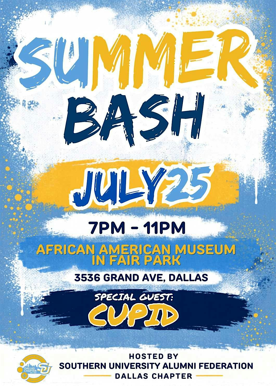 SUAF Dallas Chapter SUmmer Bash at African American Museum of Dallas – Dallas, TX