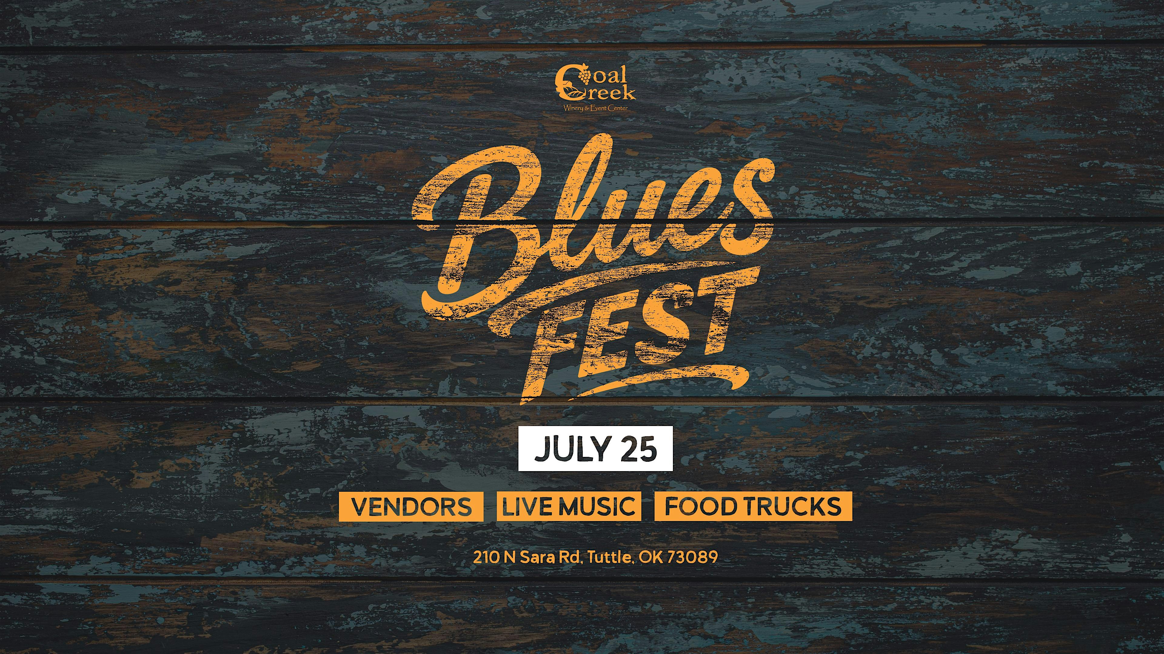 Blues Fest at Coal Creek Winery & Event Center – Tuttle, OK