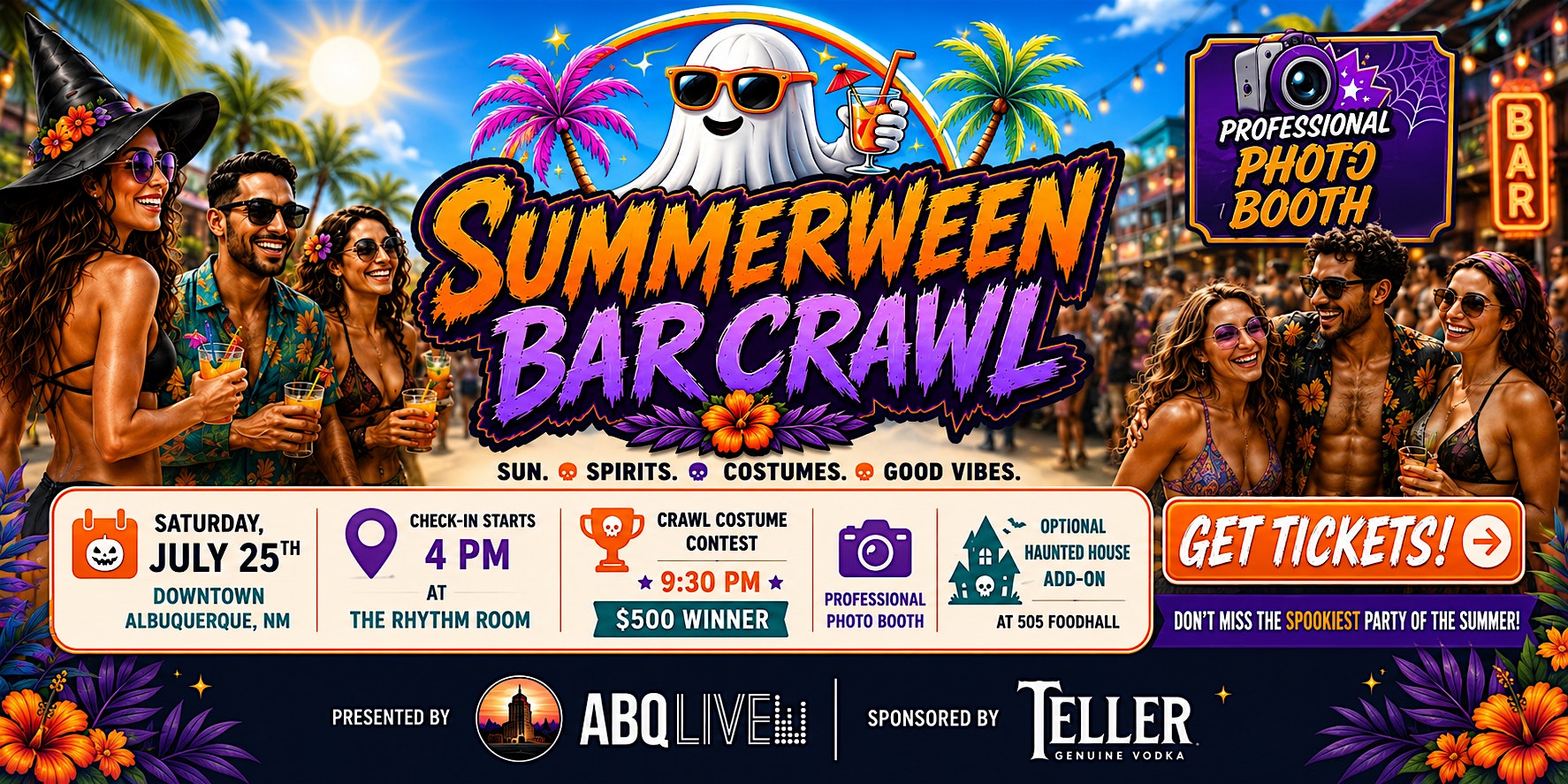 Summerween Bar Crawl | Downtown Albuquerque at Rhythm Room – Albuquerque, NM