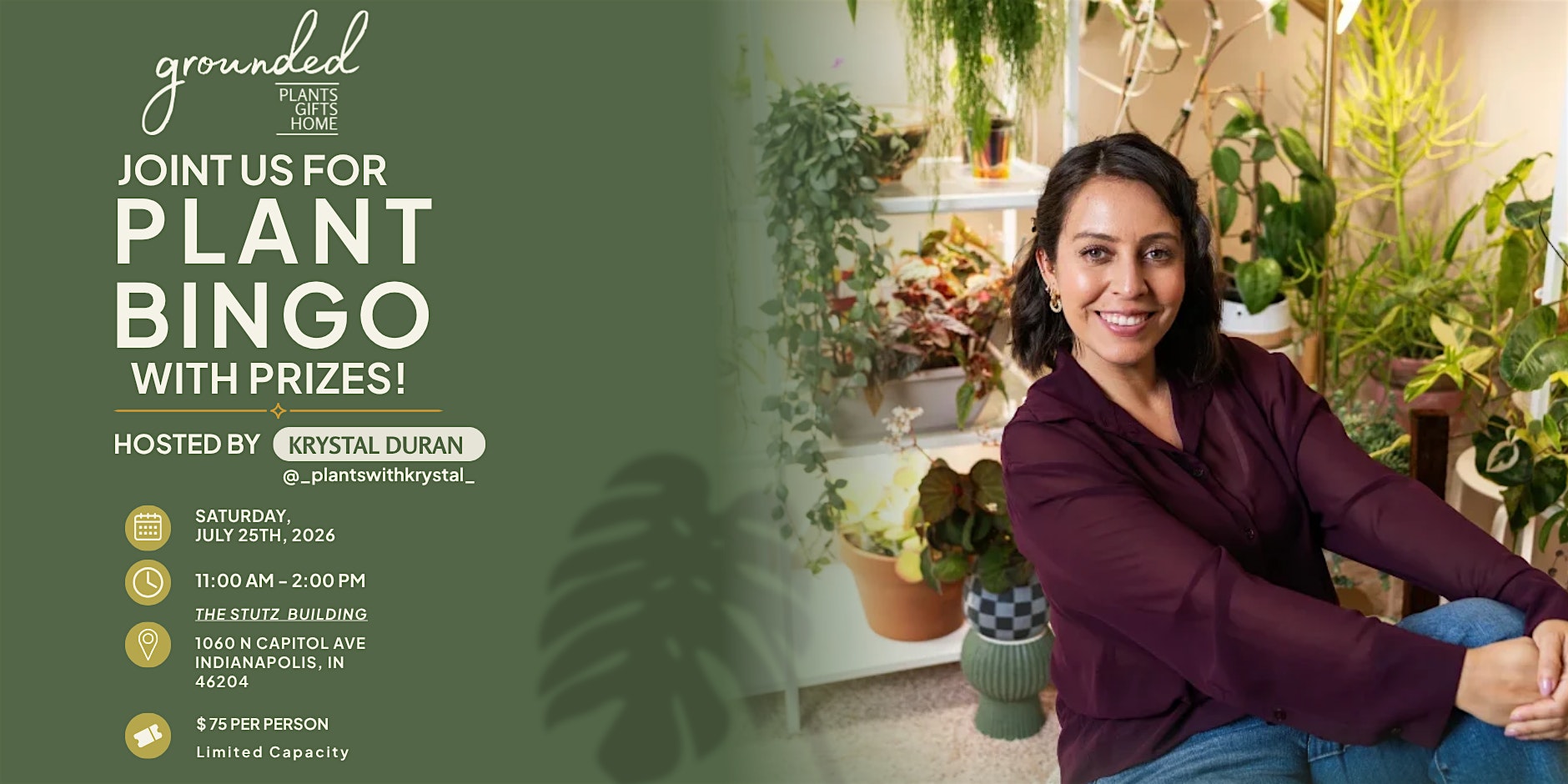 Plant Bingo With Prizes at 1060 N Capitol Ave – Indianapolis, IN