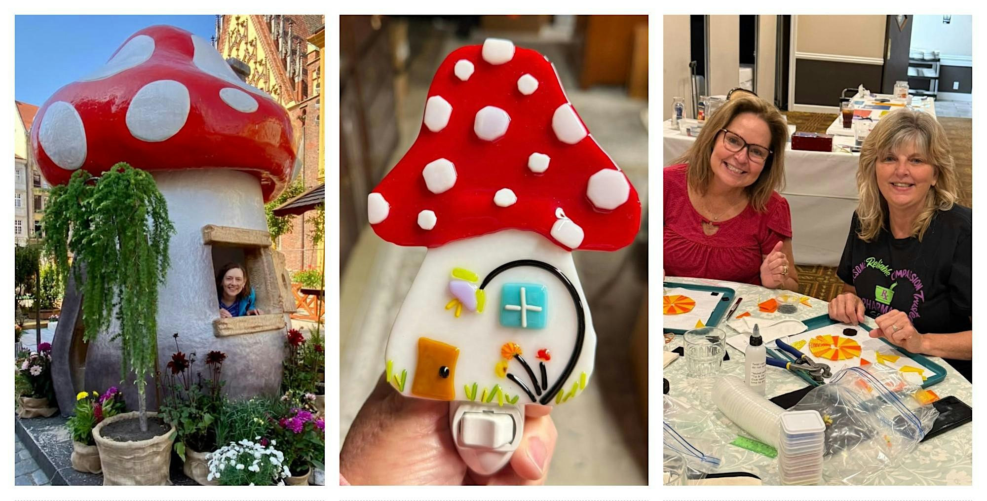 Mushroom Cottage Fused Glass Workshop – Waterford at 5221 Highland Rd – Waterford Township, MI