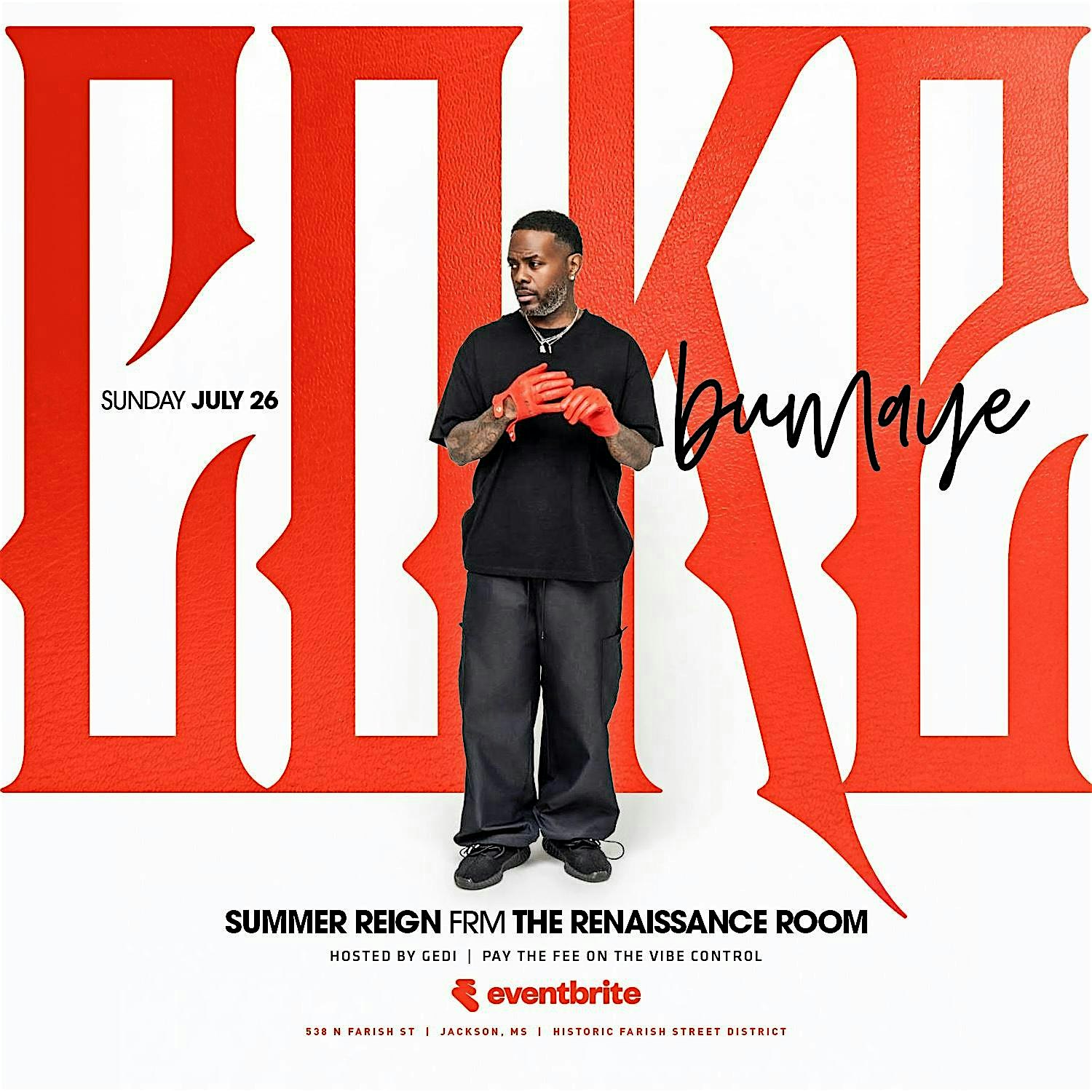SUMMER REIGN Frm the RENAISSANCE ROOM-Coke Bumaye live at Johnny T’s Bistro & Blues – Jackson, MS