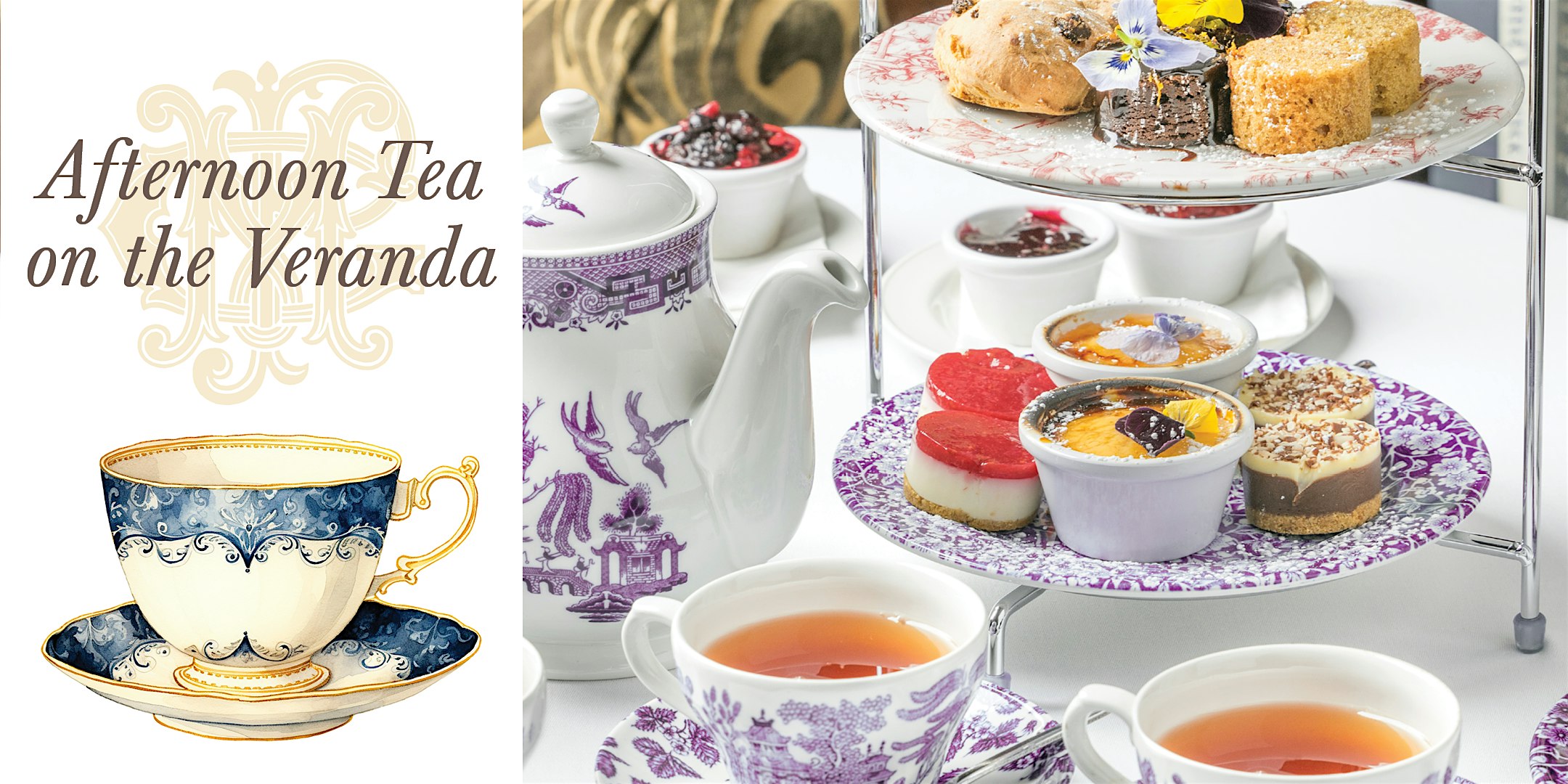 Afternoon Tea on the Veranda at Park-McCullough House – Bennington, VT