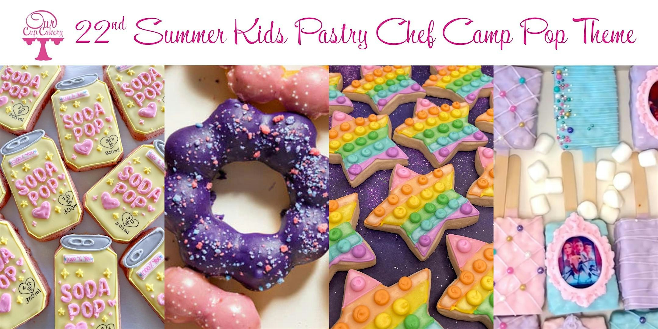 22nd Summer Kids Future Pastry Chef Camp “K-Pop” Theme 8-13 year old at Our CupCakery – Dublin, OH