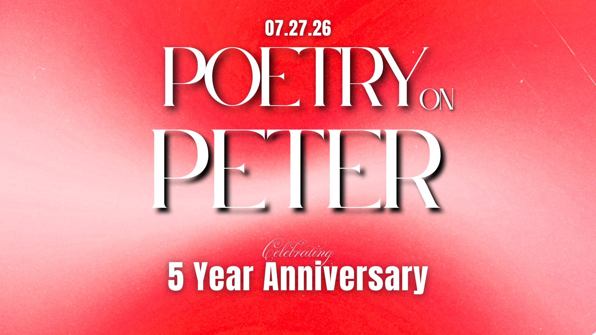 Poetry On Peter 5 Year Anniversary Feat. Miyana at Vinyl – Atlanta, GA