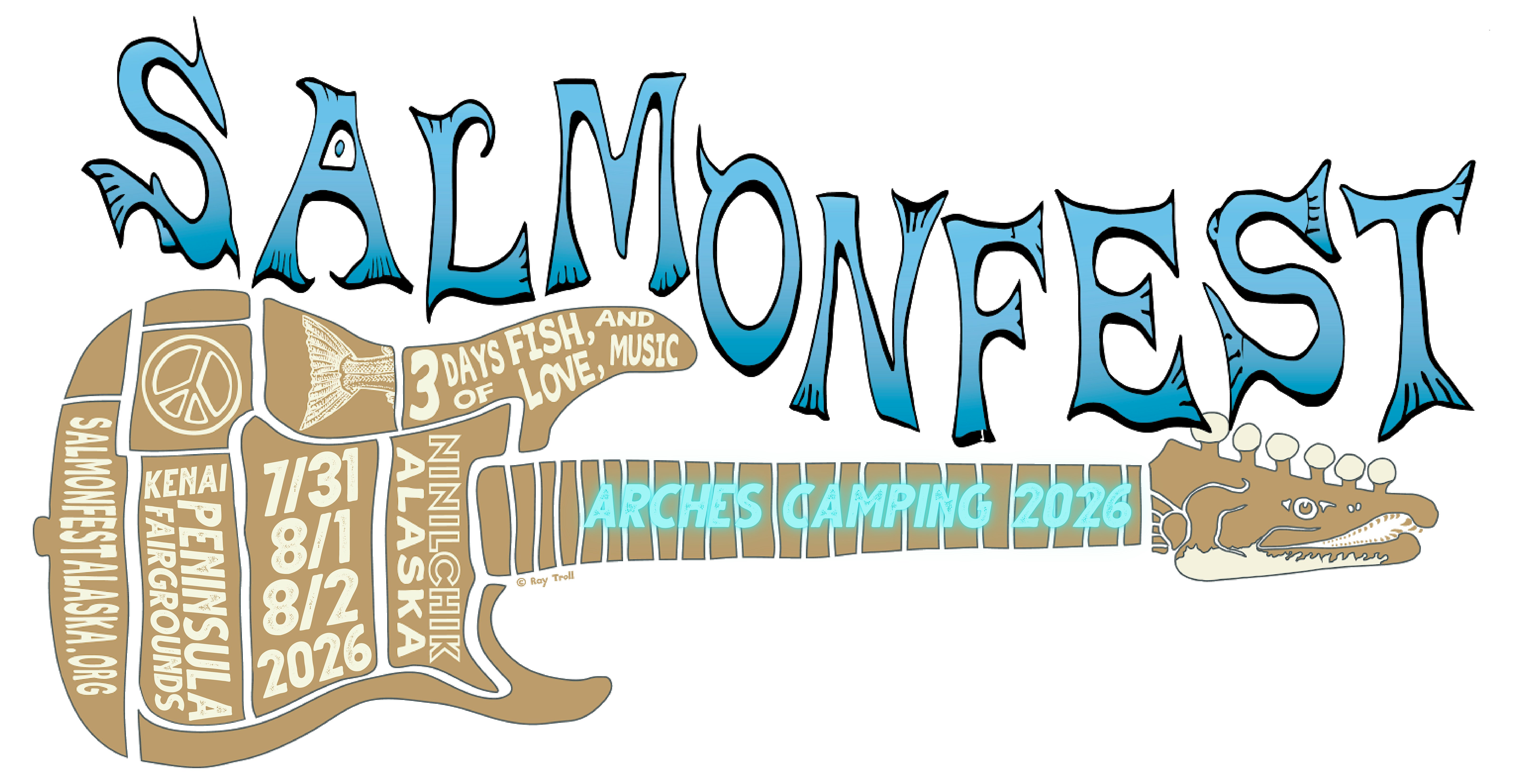 ARCHES On-Site Camping | Salmonfest 2026 at Kenai Peninsula Fairgrounds – Ninilchik, AK
