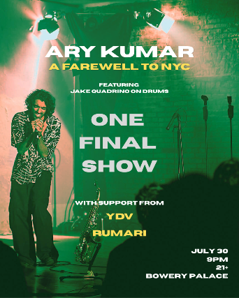 Ary Kumar | YDV | Rumari at Bowery Palace – New York, NY