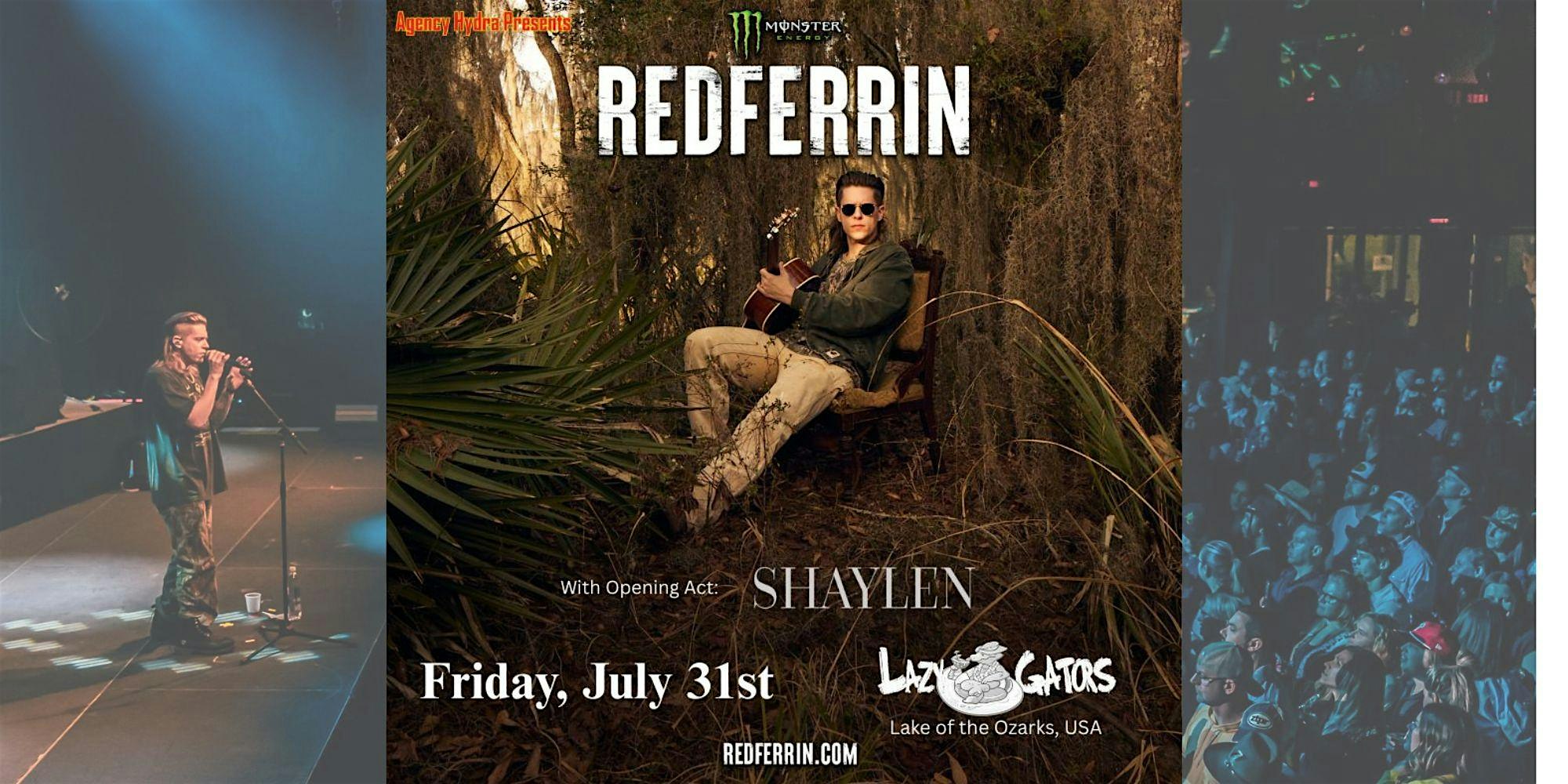 Redferrin at Lazy Gators 7/31 at Lazy Gators – Lake Ozark, MO