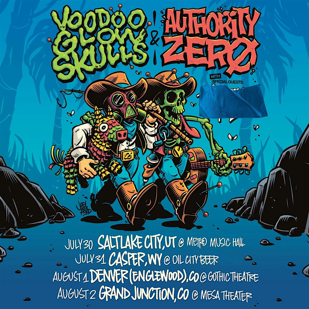 Authority Zero & Voodoo Glow Skulls with Venomous Pinks at OCBC at Oil City Beer Company – Casper, WY