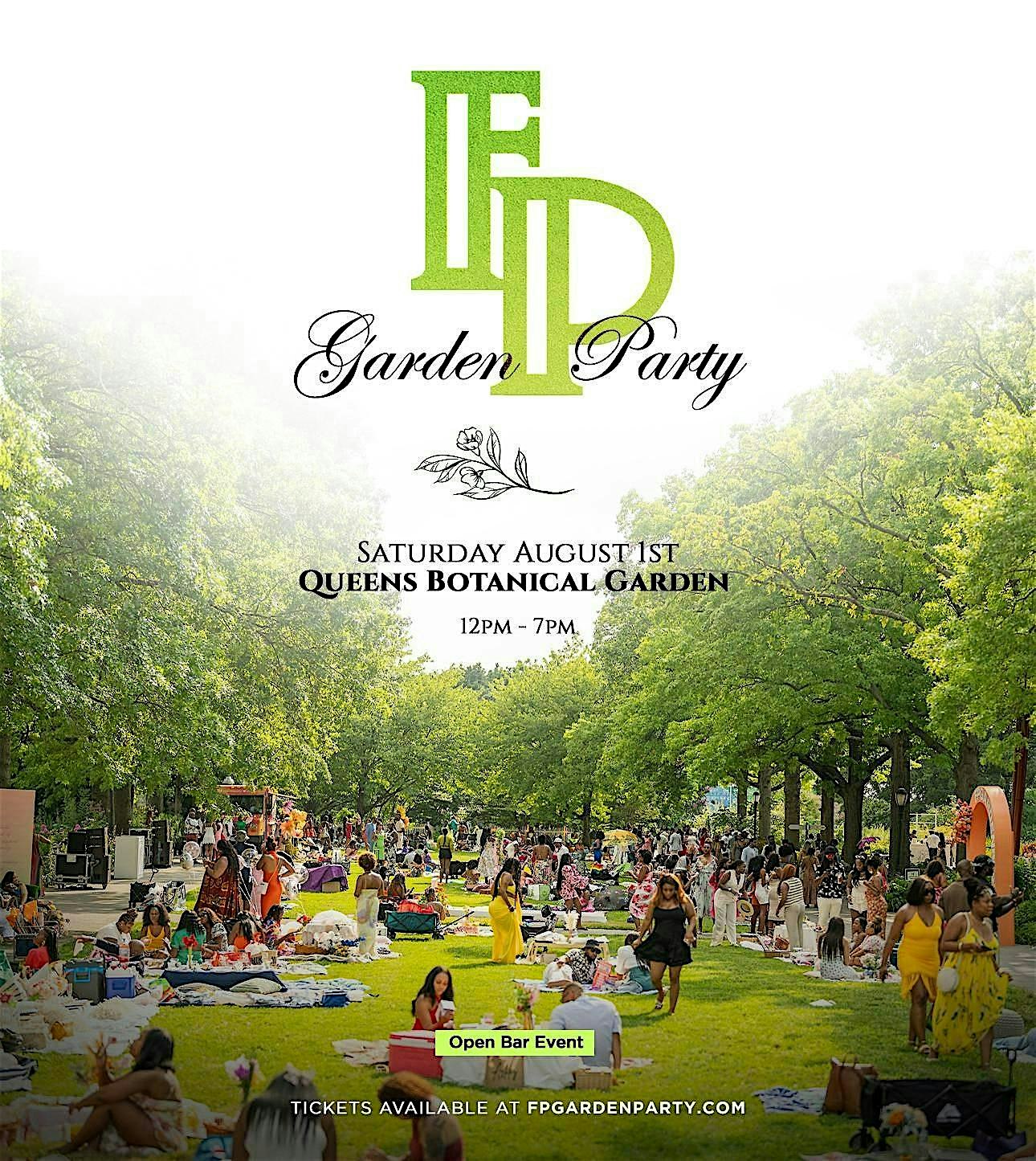 FP Garden Party 2026 at Queens Botanical Garden – Queens, NY