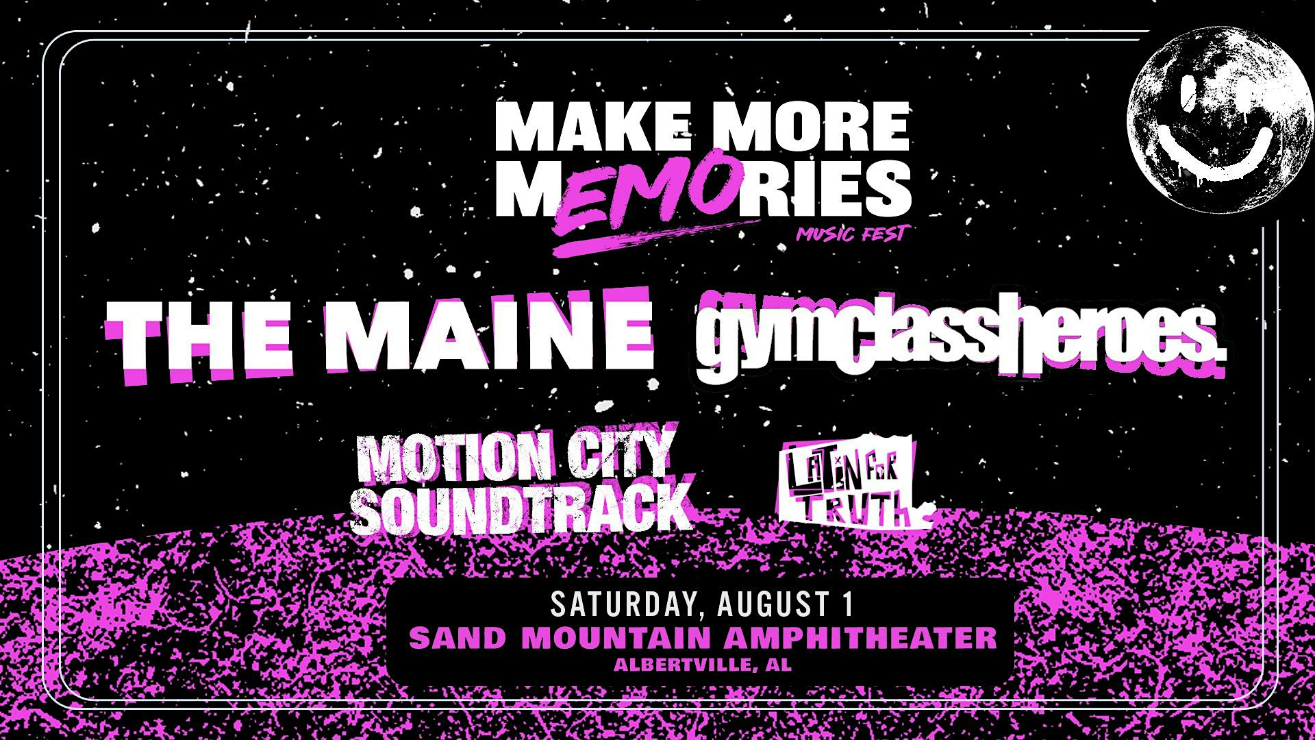 Make More mEMOries at Sand Mountain Amphitheater – Albertville, AL