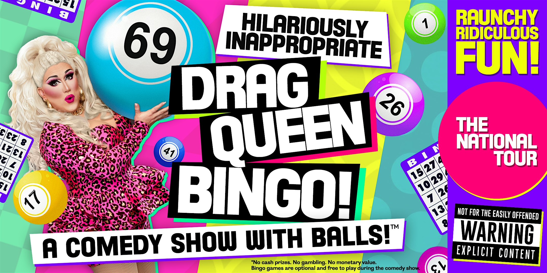 Drag Bingo @ Go Bananas Comedy Club Cincinnati (21+) • 8/2/26 at Go Bananas Comedy Club – Cincinnati, OH