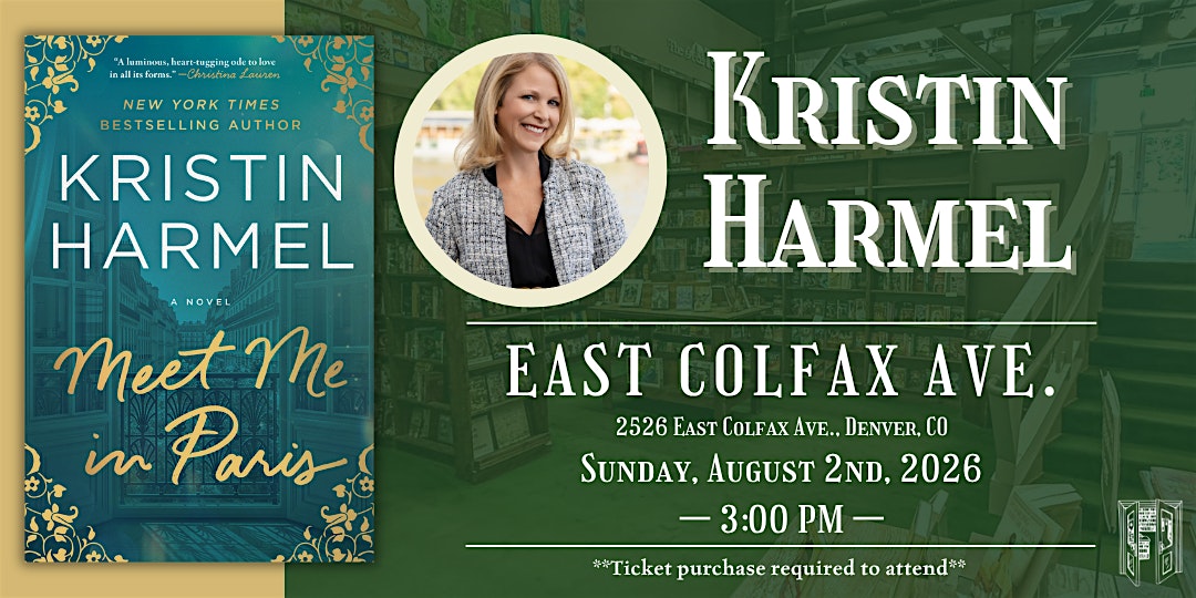 Kristin Harmel Live at Tattered Cover Colfax at Tattered Cover Colfax – Denver, CO