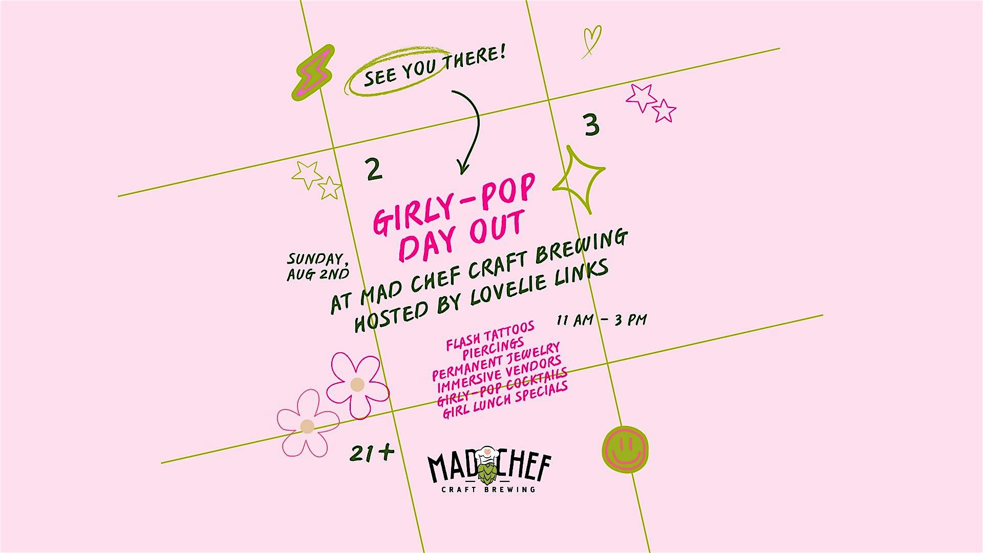Girly-Pop Day Out at Mad Chef Craft Brewing at Mad Chef Craft Brewing – East Petersburg, PA