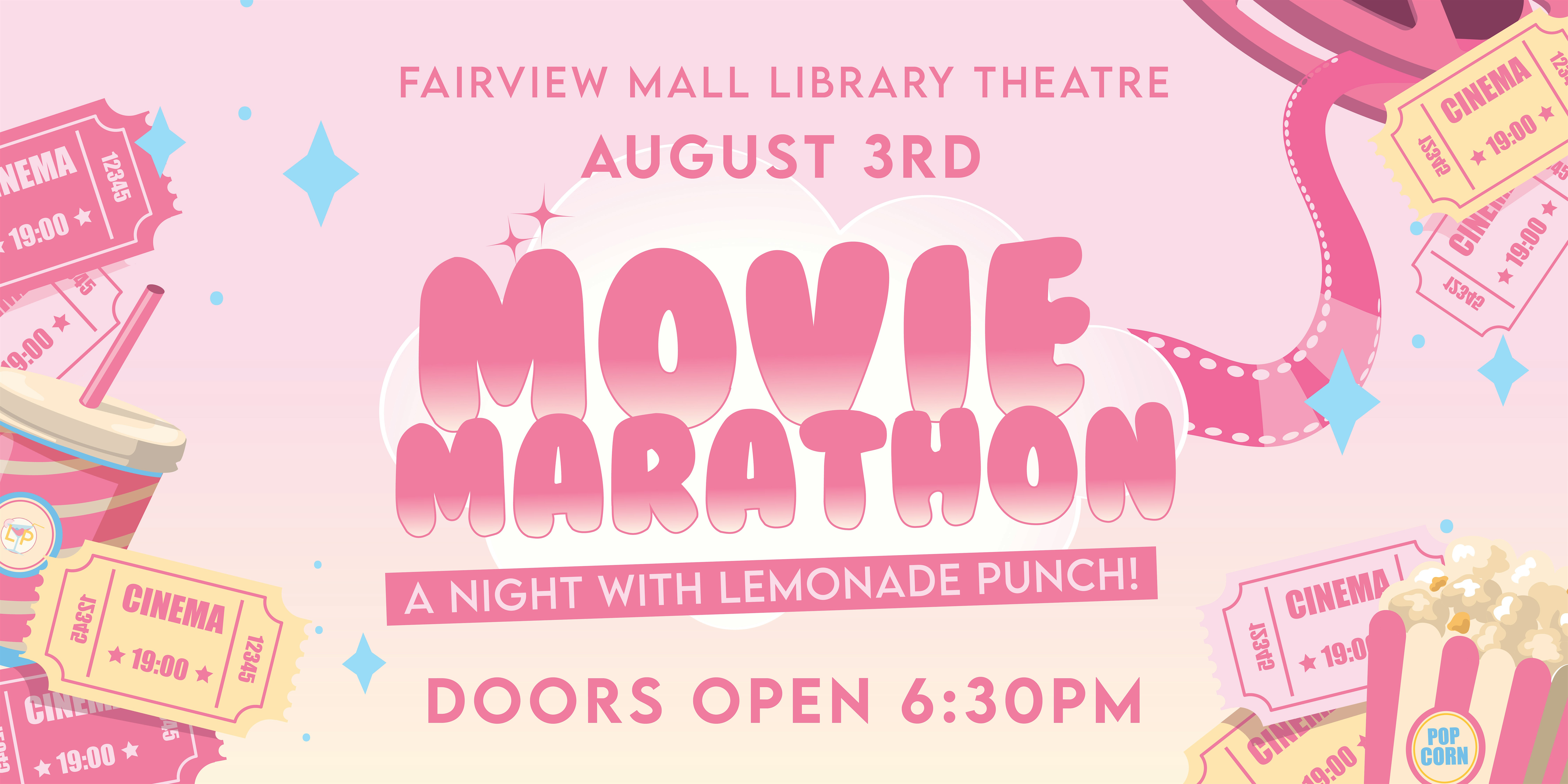 Movie Marathon: A Night with Lemonade Punch at Toronto Public Library – Fairview Branch – Toronto, Canada