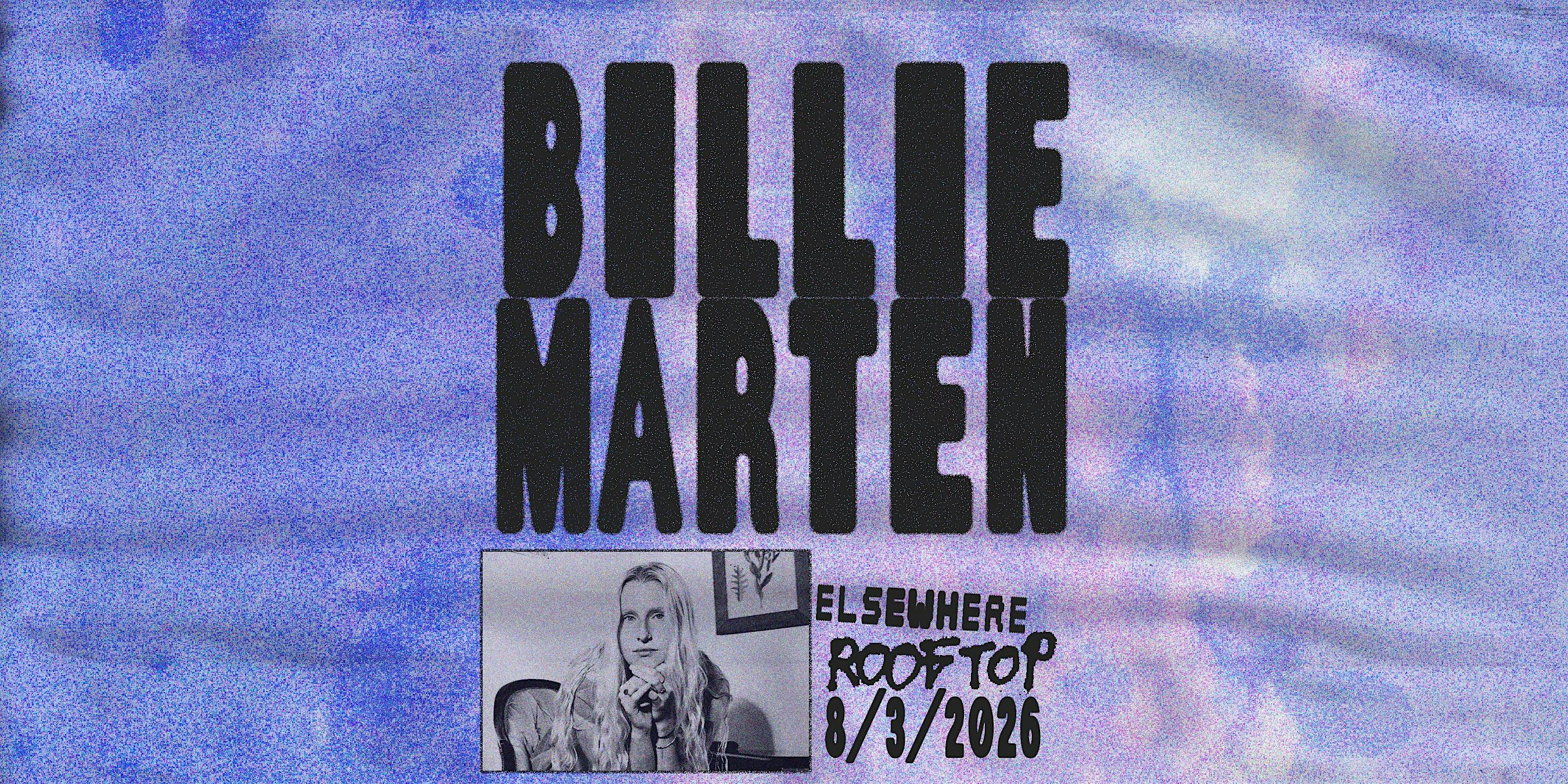 Billie Marten: Summer Shoes Tour ’26 at Elsewhere – The Rooftop – Brooklyn, NY