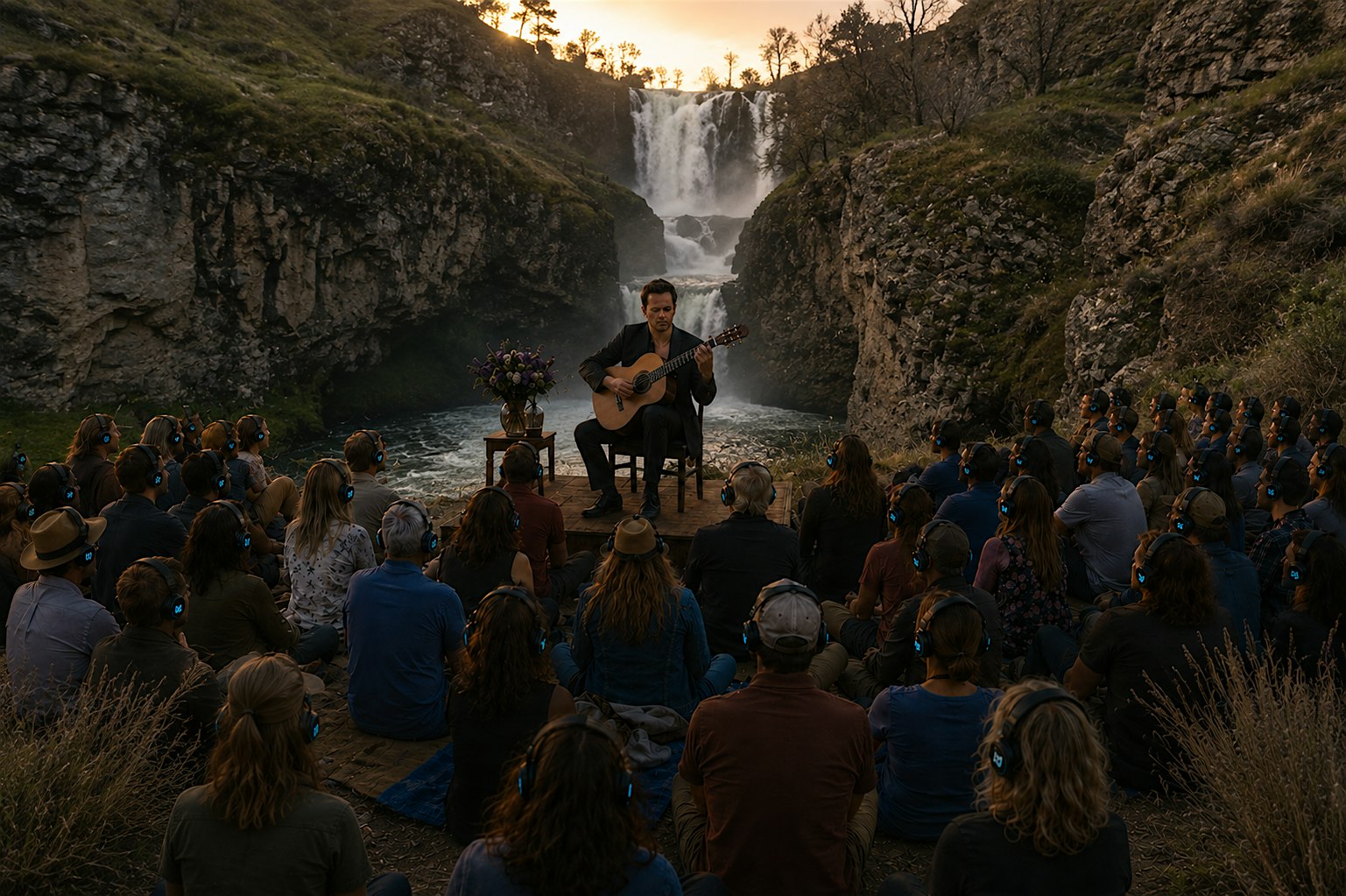 Wilder Frets: Classical Guitar in the Wilderness at White River Falls at White River Falls State Park – Maupin, OR