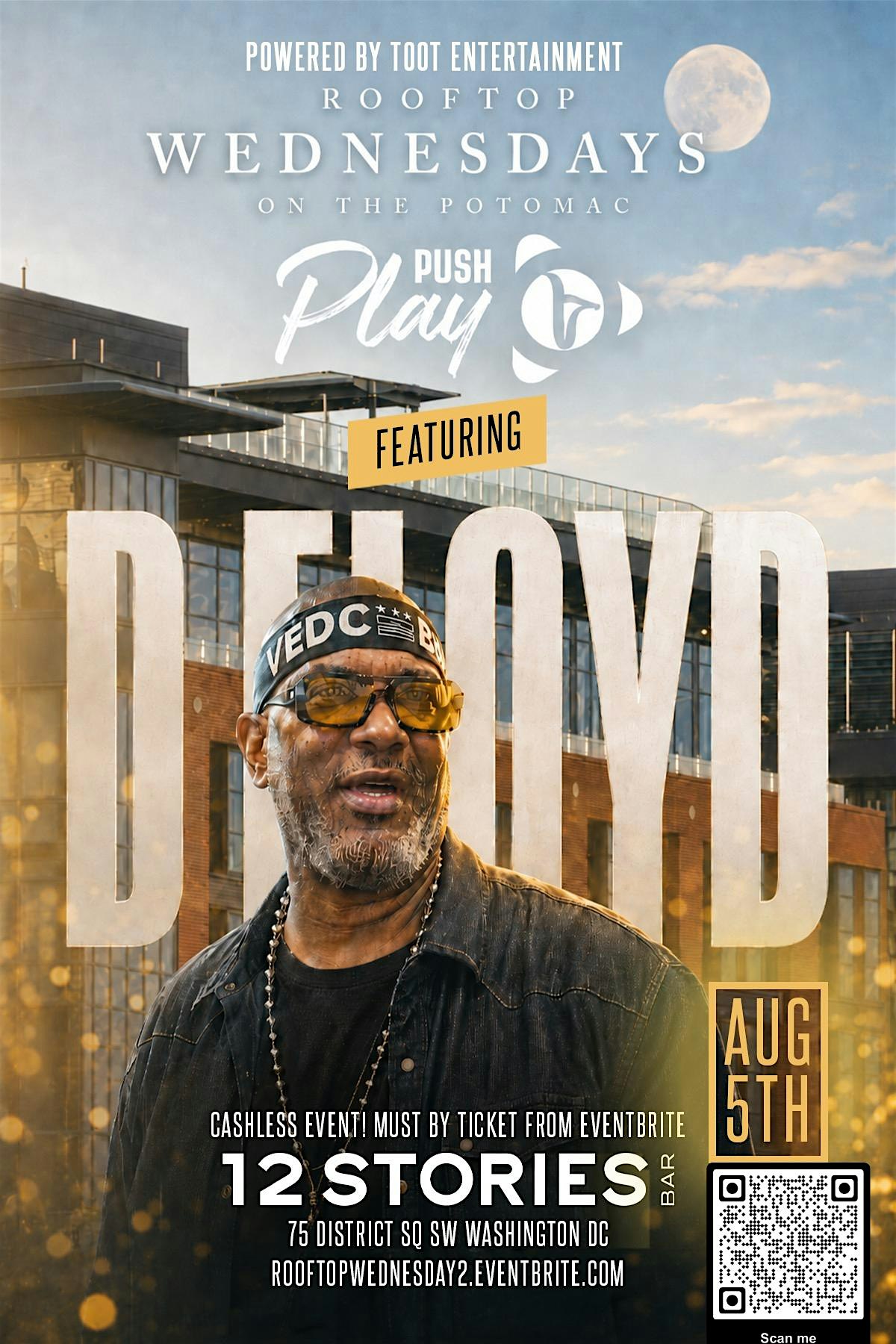 ROOFTOP WEDNESDAY ON THE POTOMAC 2 at 12 Stories – Washington, DC