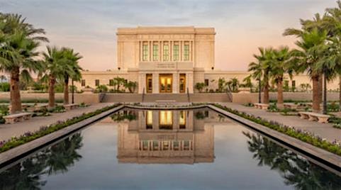 Relief Society Temple Session at Mesa Arizona Temple – Mesa, AZ