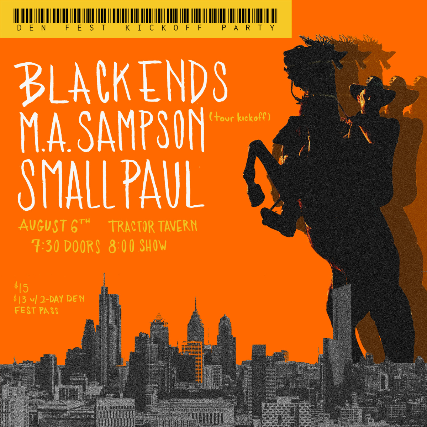 Den Fest Kickoff Party! w/ Black Ends, MA Sampson, Small Paul at Tractor – Seattle, WA