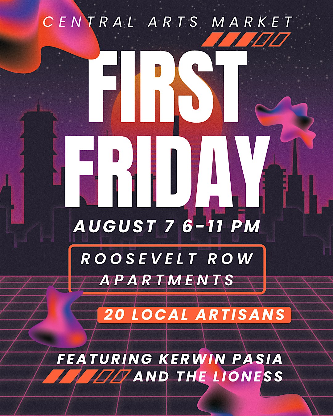 First Friday Arts Market at the Roosevelt Row Apartments at Roosevelt Row Apartments – Phoenix, AZ