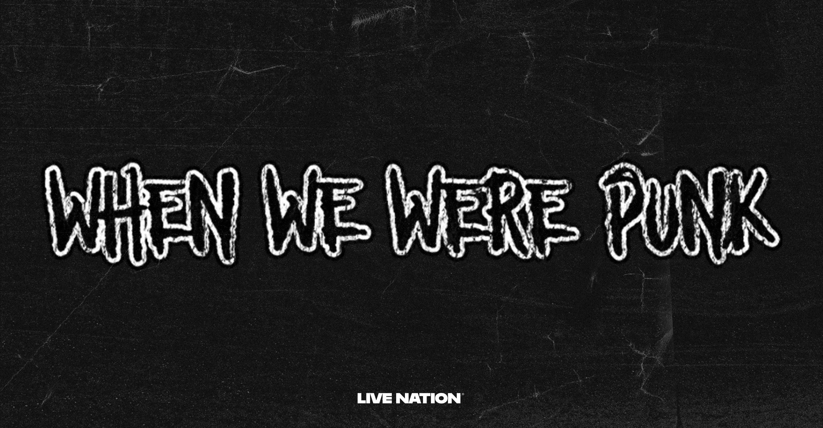 When We Were Punk ’26 at House of Blues Orlando – Orlando, FL