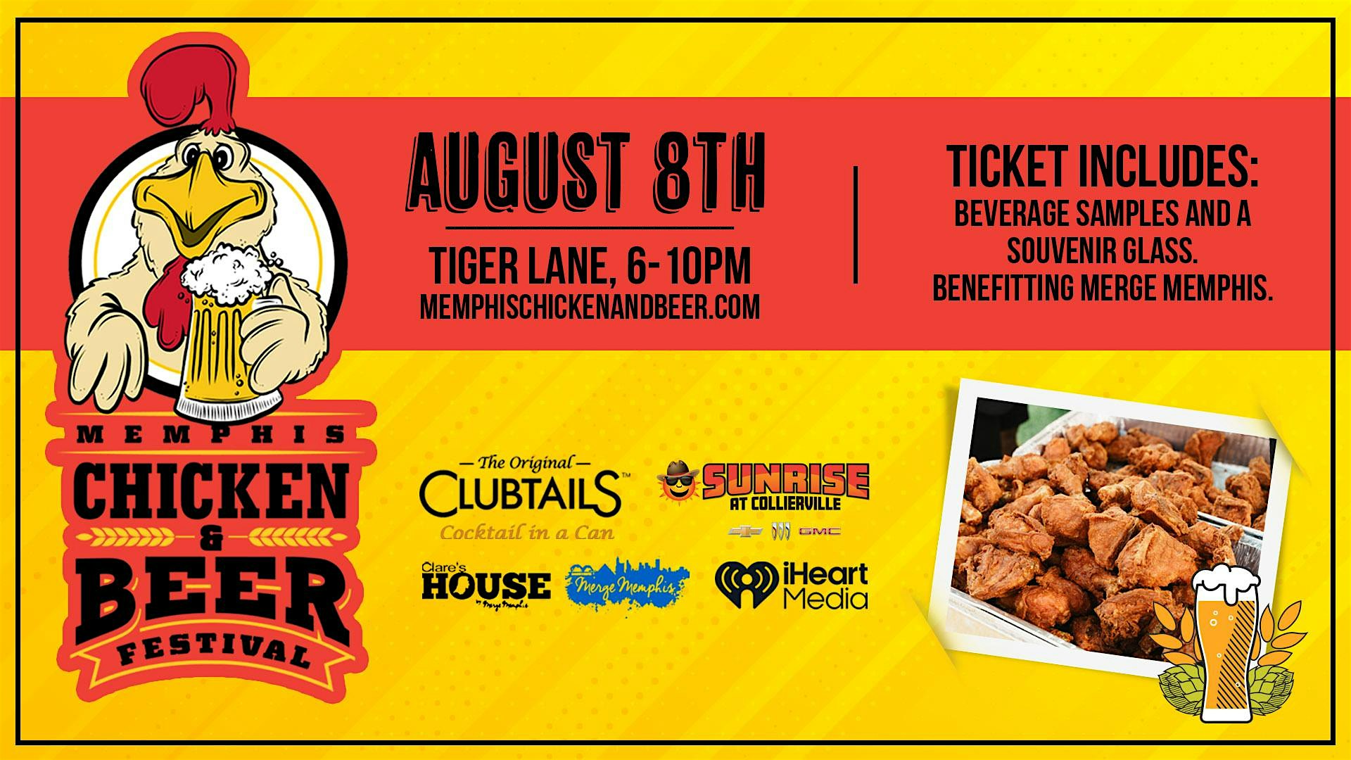 Memphis Chicken & Beer Festival at Tiger Lane – Memphis, TN