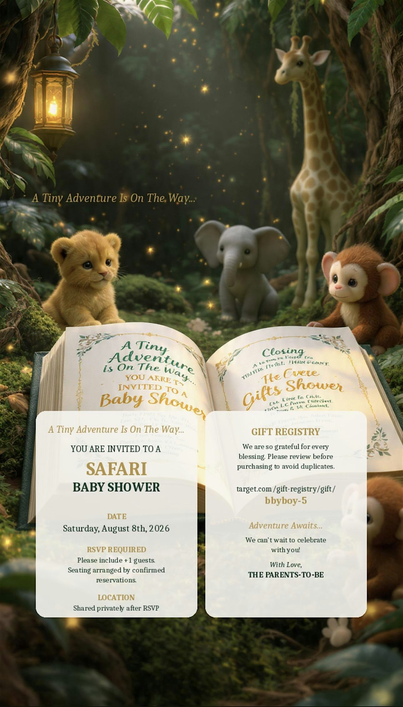 Welcome To The Safari at Rvsp-NotAddress – New Haven, CT